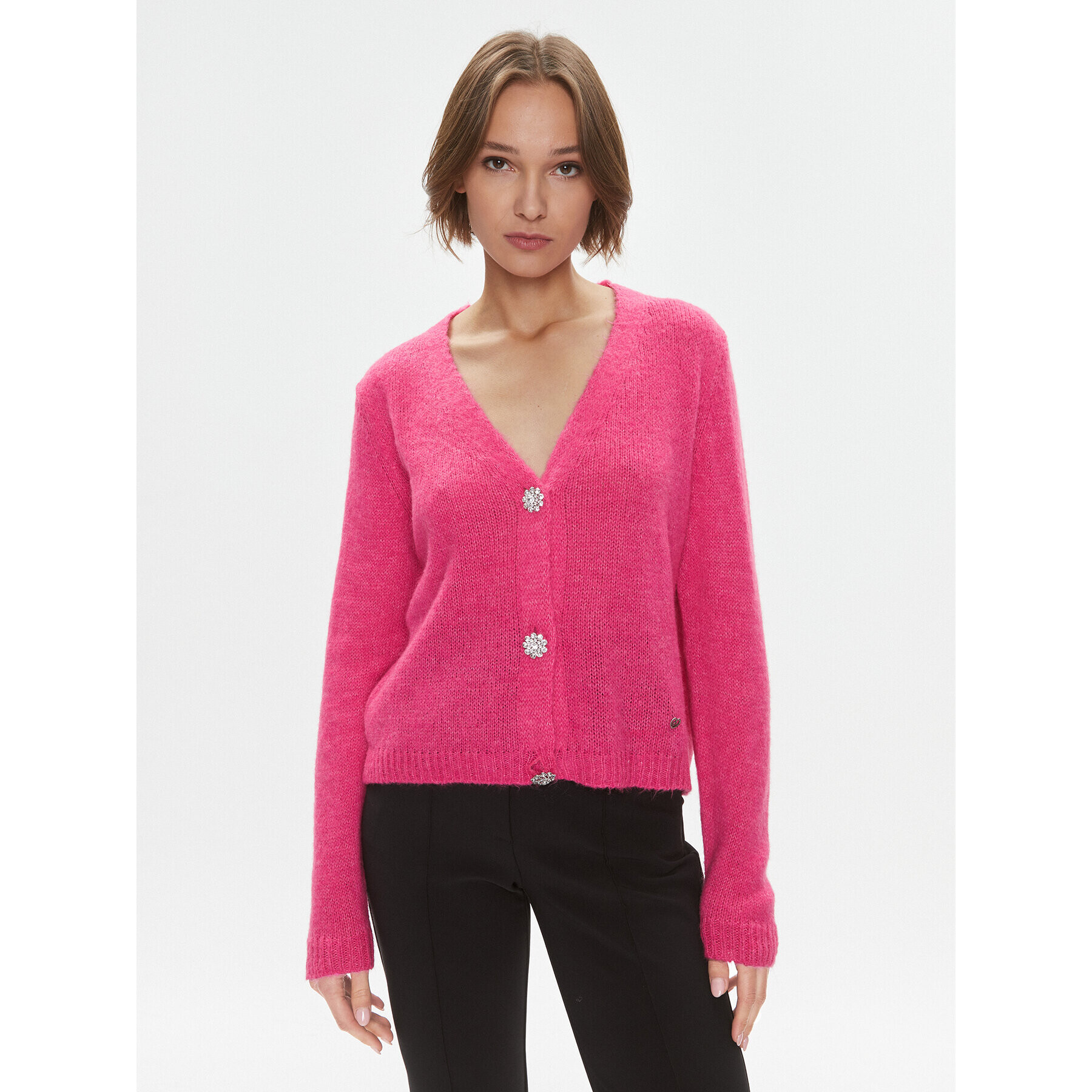 Please Cardigan M49778487 Roz Regular Fit - Pled.ro