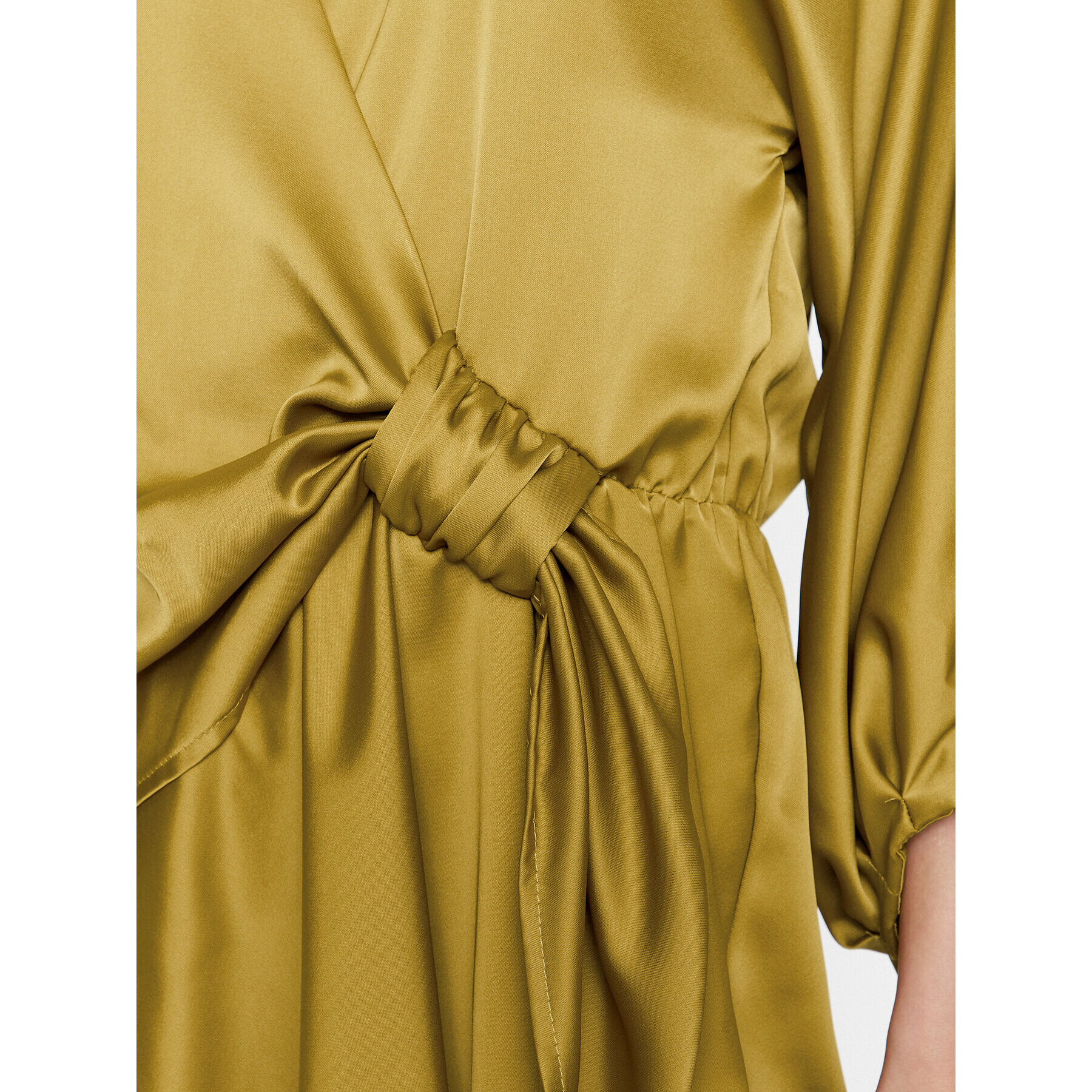 Please Rochie cocktail A1UYAYP000 Verde Regular Fit - Pled.ro