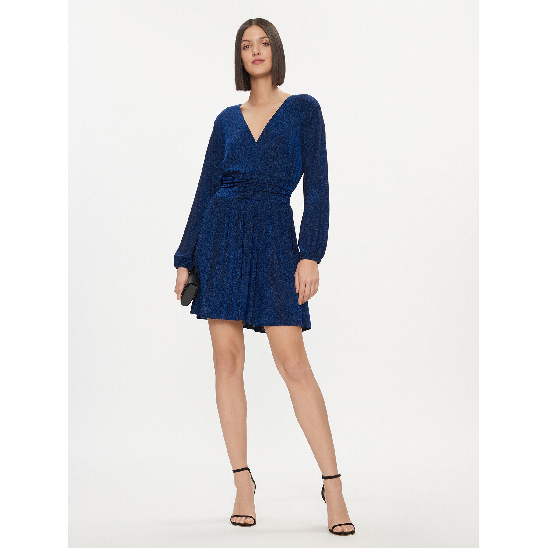 Please Rochie cocktail A1X0BFT000 Bleumarin Regular Fit - Pled.ro