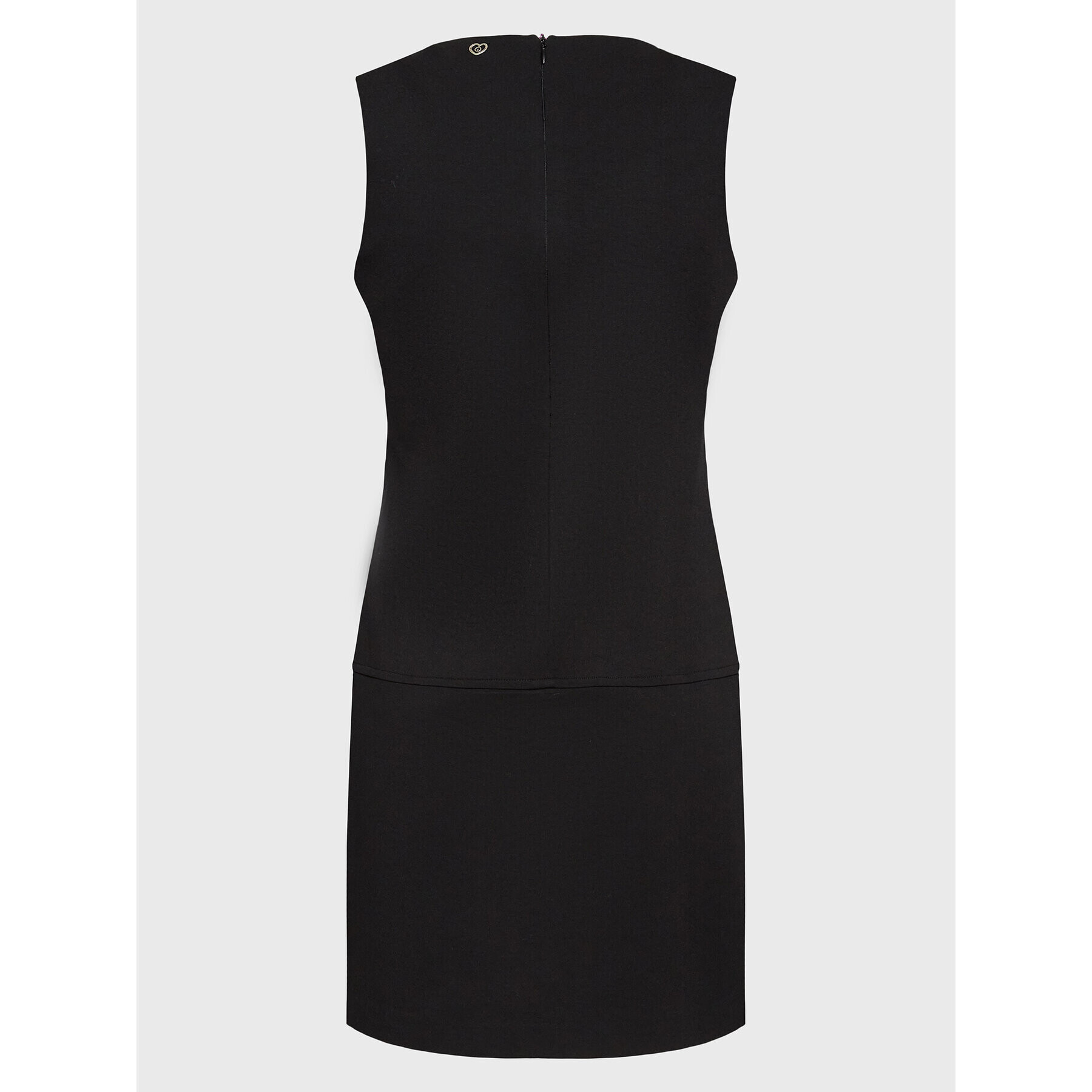 Please Rochie de zi A493MDUCHE Negru Regular Fit - Pled.ro