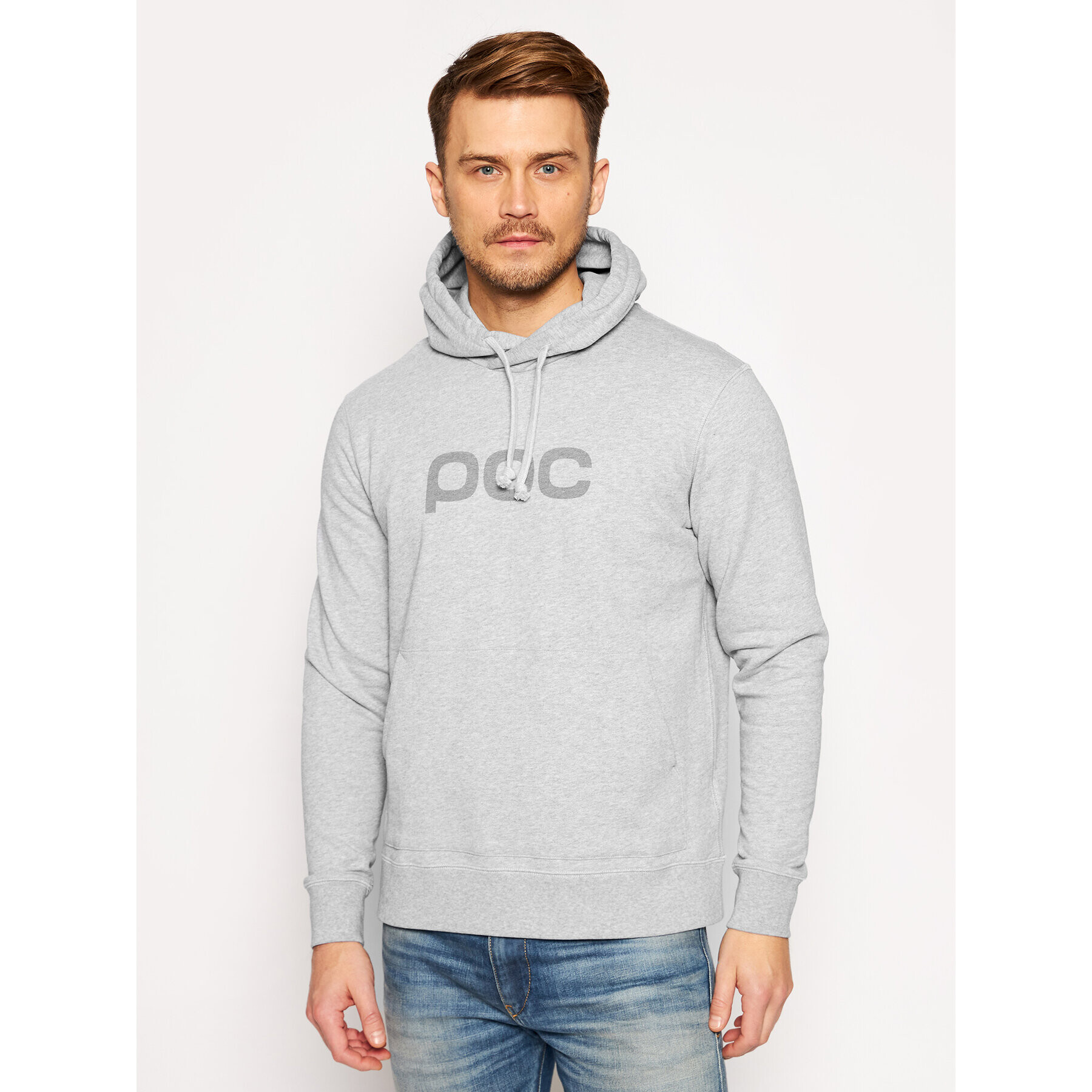 POC Bluză 62093 Gri Regular Fit - Pled.ro