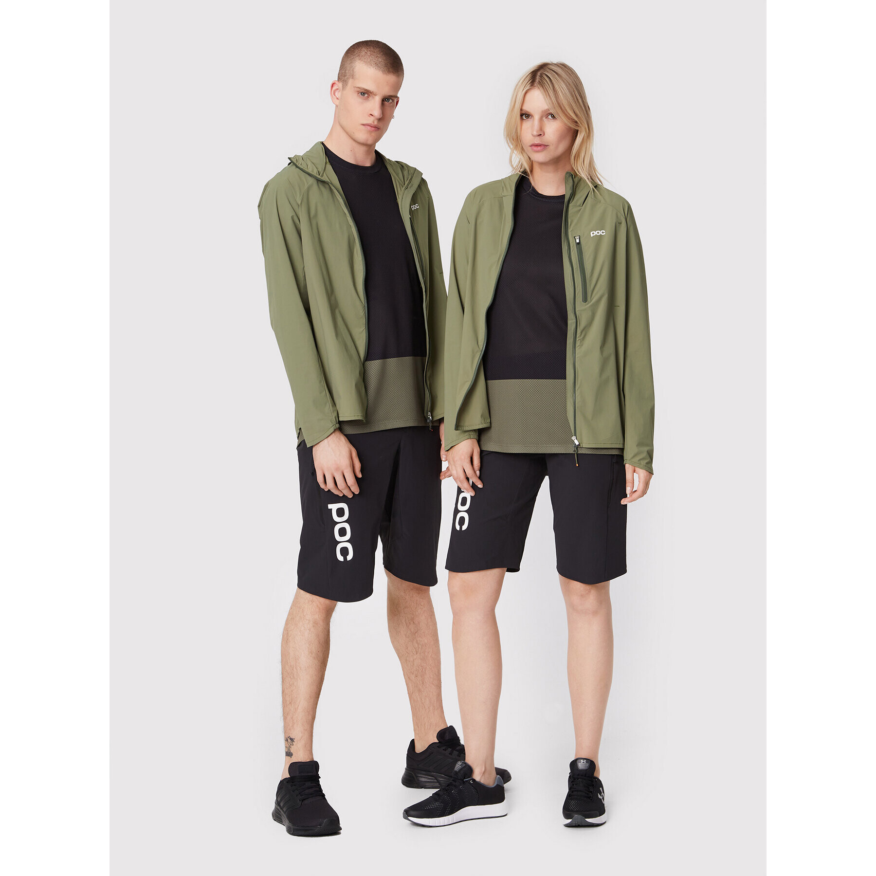 POC Geacă de vânt Unisex 52324 Verde Regular Fit - Pled.ro