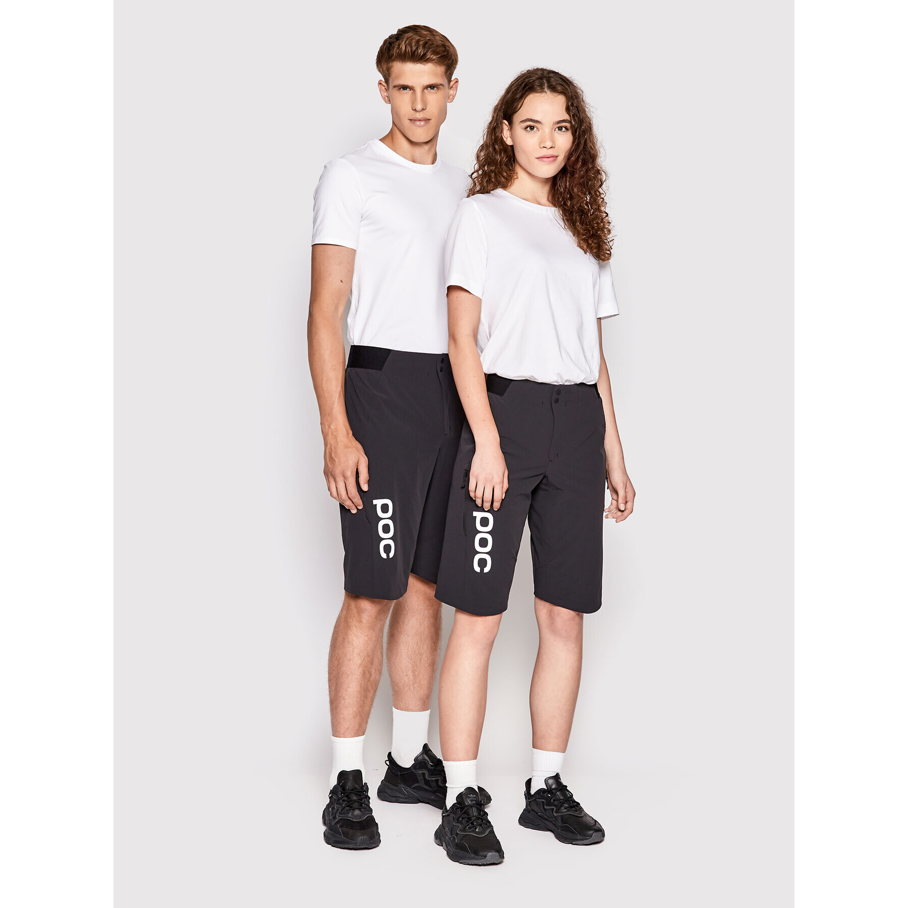 POC Pantaloni scurți de ciclism Unisex 52852 Negru Regular Fit - Pled.ro