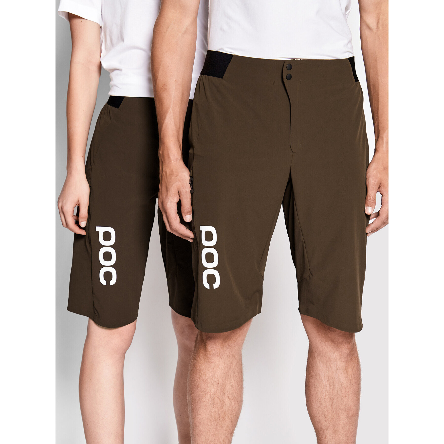 POC Pantaloni scurți de ciclism Unisex 52852 Maro Regular Fit - Pled.ro