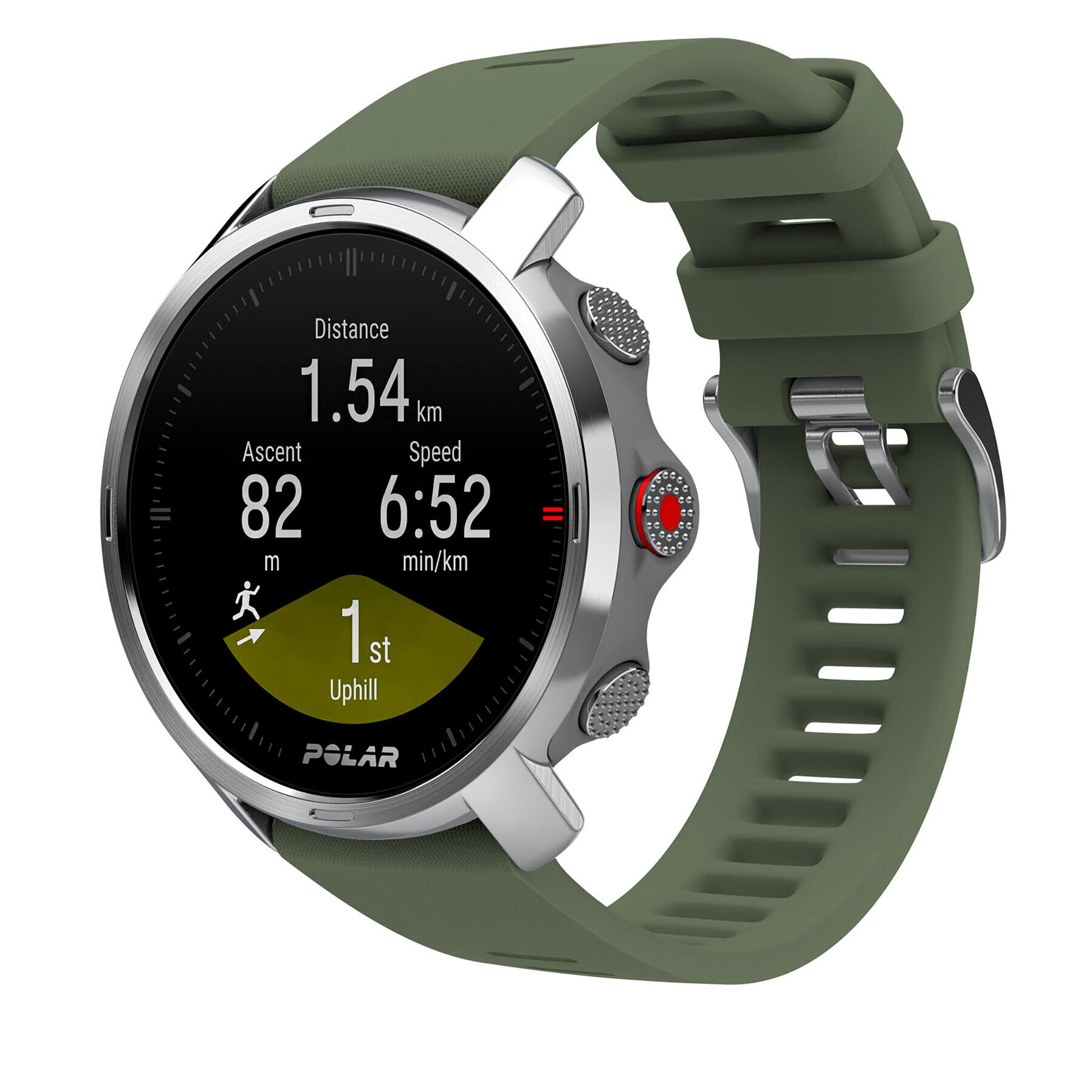 Polar Smartwatch Grit X M/L 90081737 Verde - Pled.ro