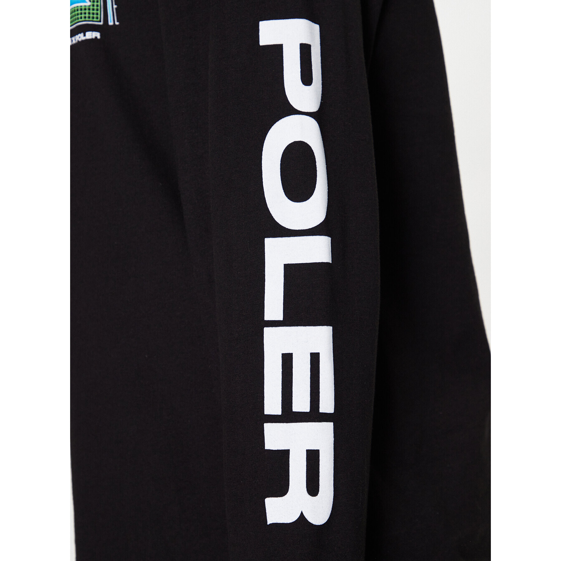 Poler Longsleeve 231CLM2202 Negru Classic Fit - Pled.ro