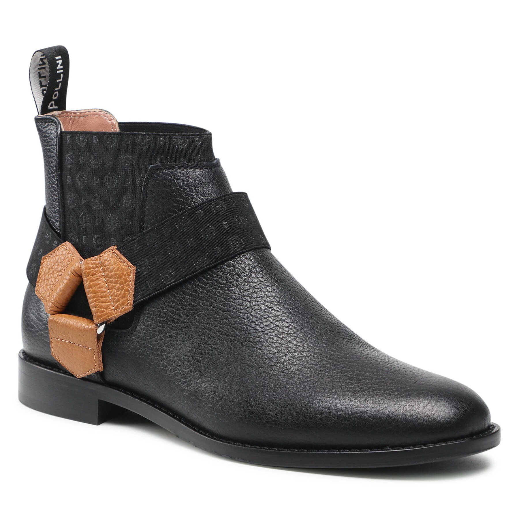 Pollini Ghete Jodhpur SA21112M1DTD100A Negru - Pled.ro