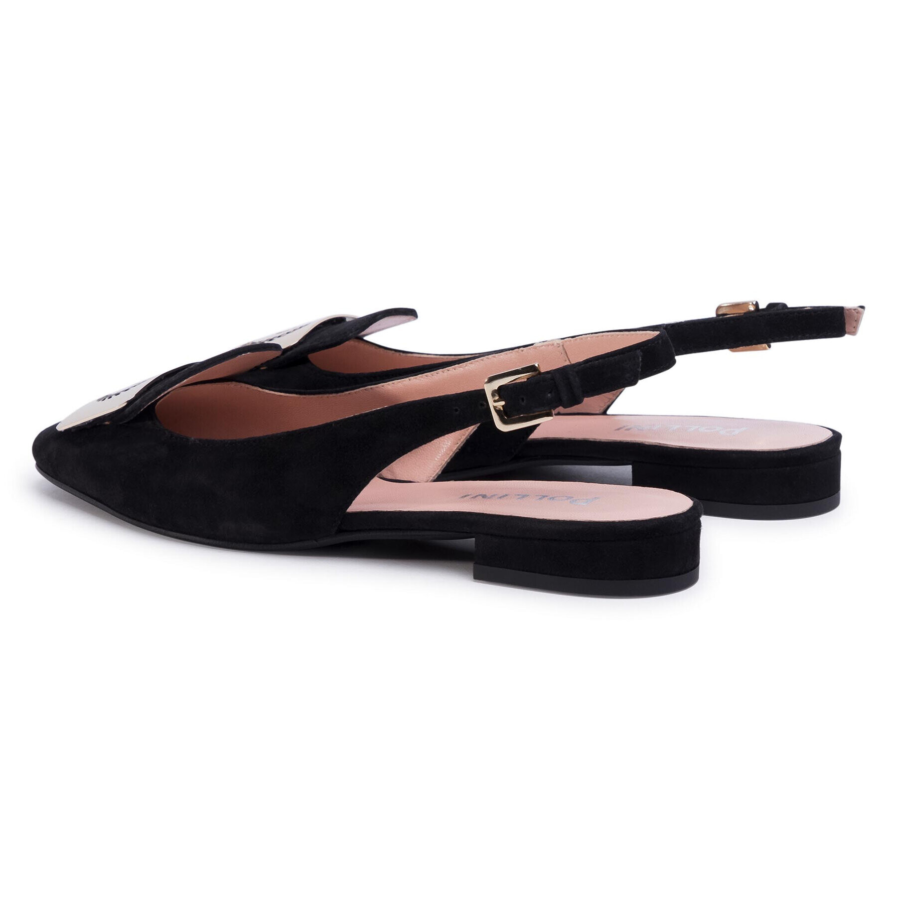 Pollini Sandale SA11021C0ATA0000 Negru - Pled.ro