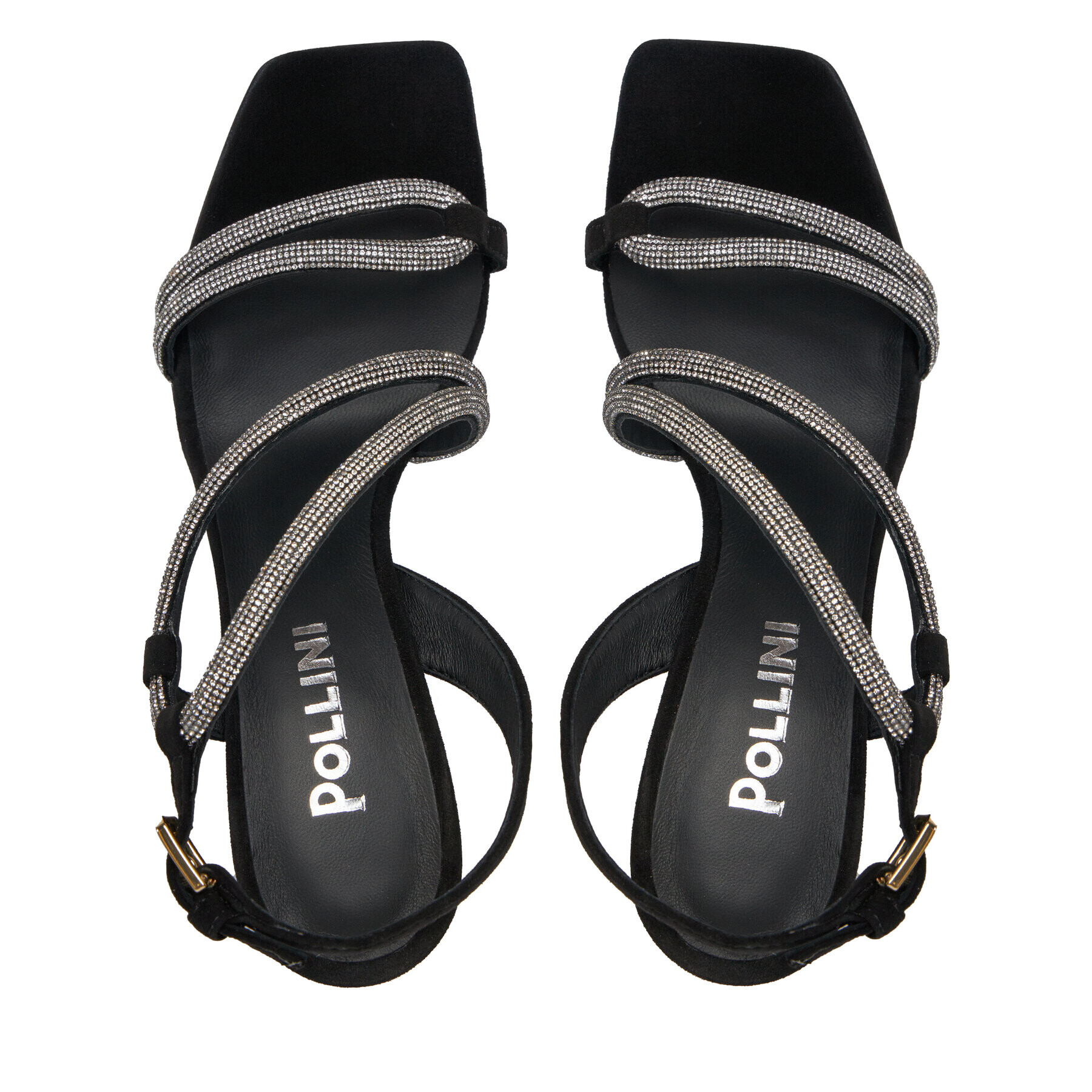 Pollini Sandale SA16039C1ITA0000 Negru - Pled.ro