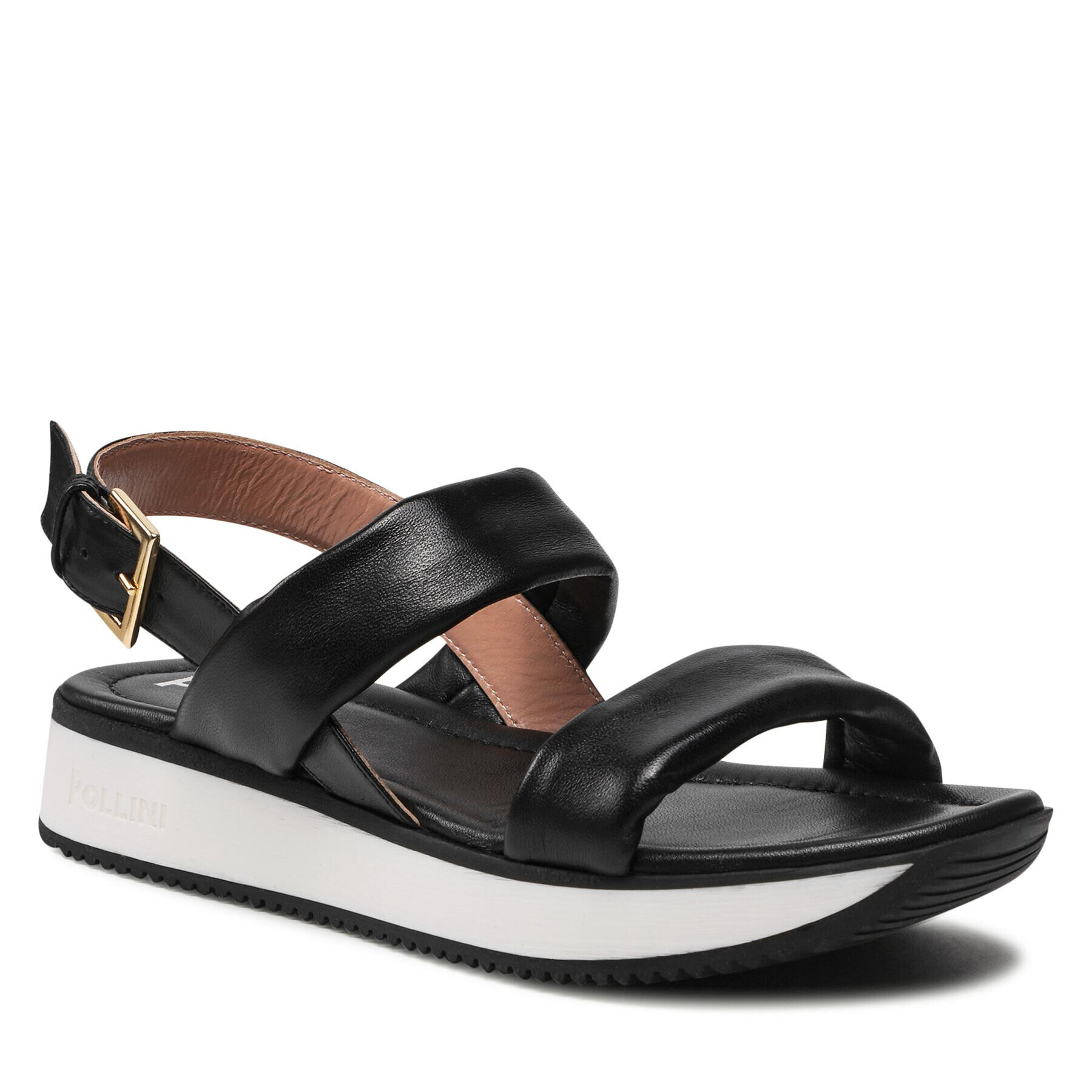 Pollini Sandale SA16563G0ETU0000 Negru - Pled.ro