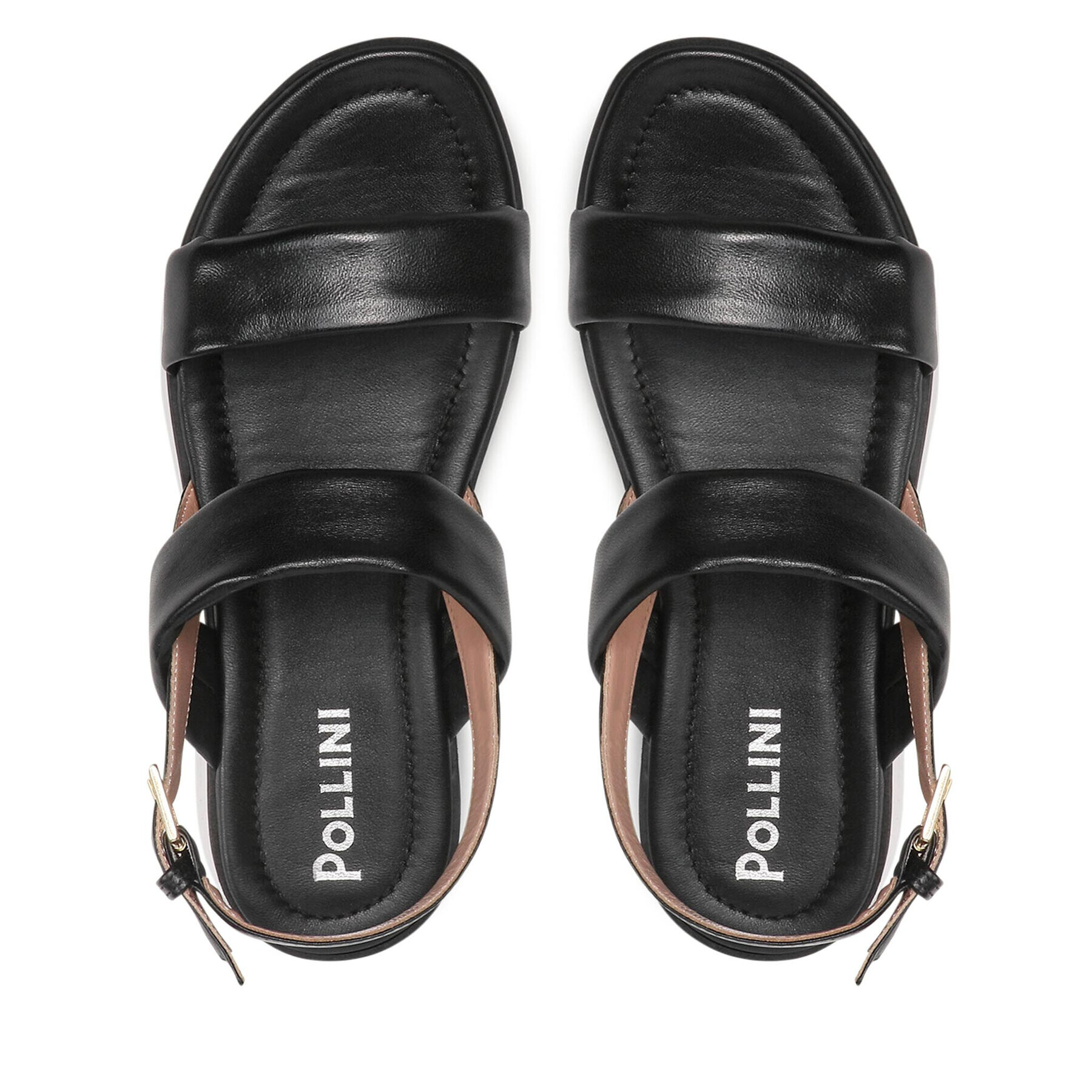 Pollini Sandale SA16563G0ETU0000 Negru - Pled.ro