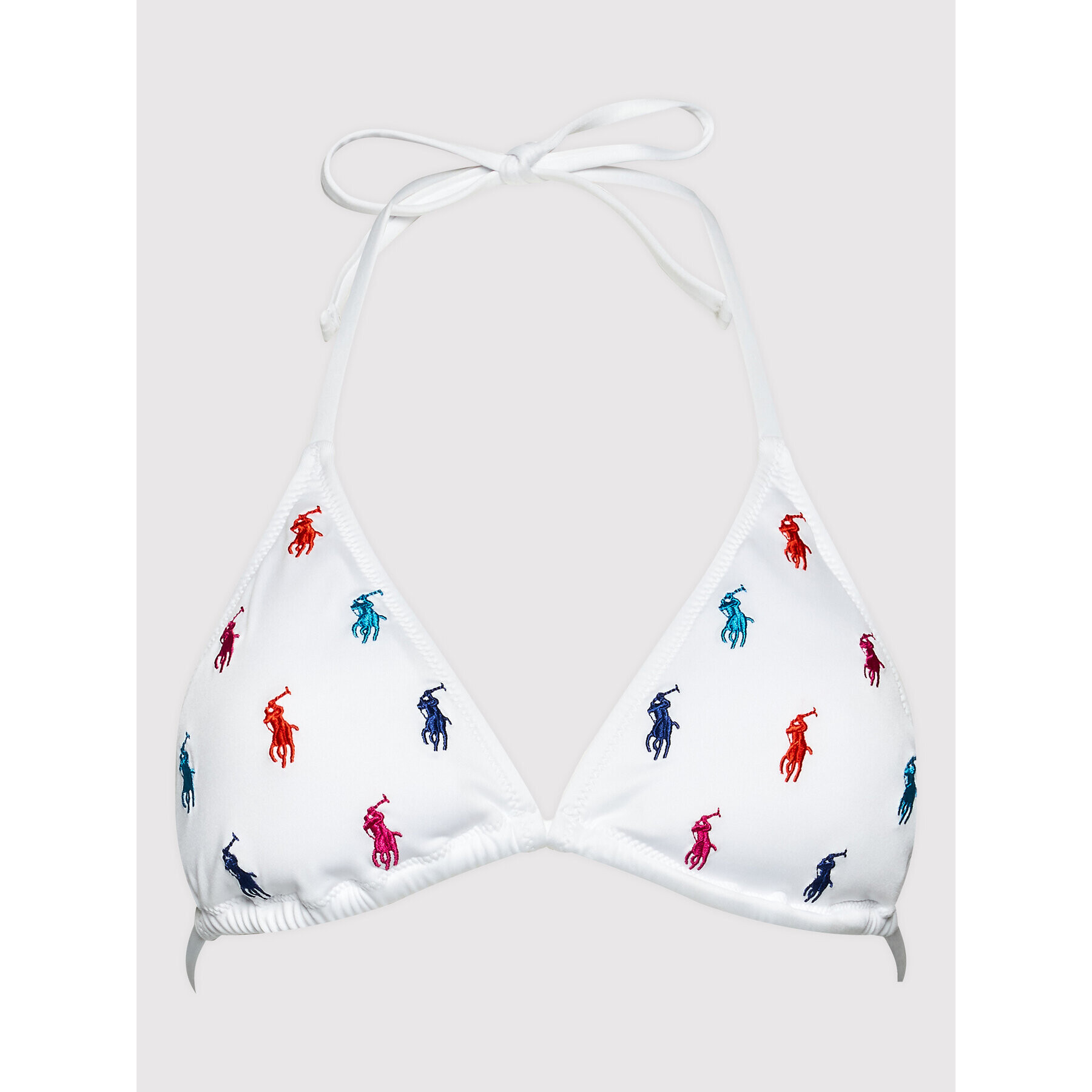 Polo Ralph Lauren Bikini partea de sus 21254330 Alb - Pled.ro