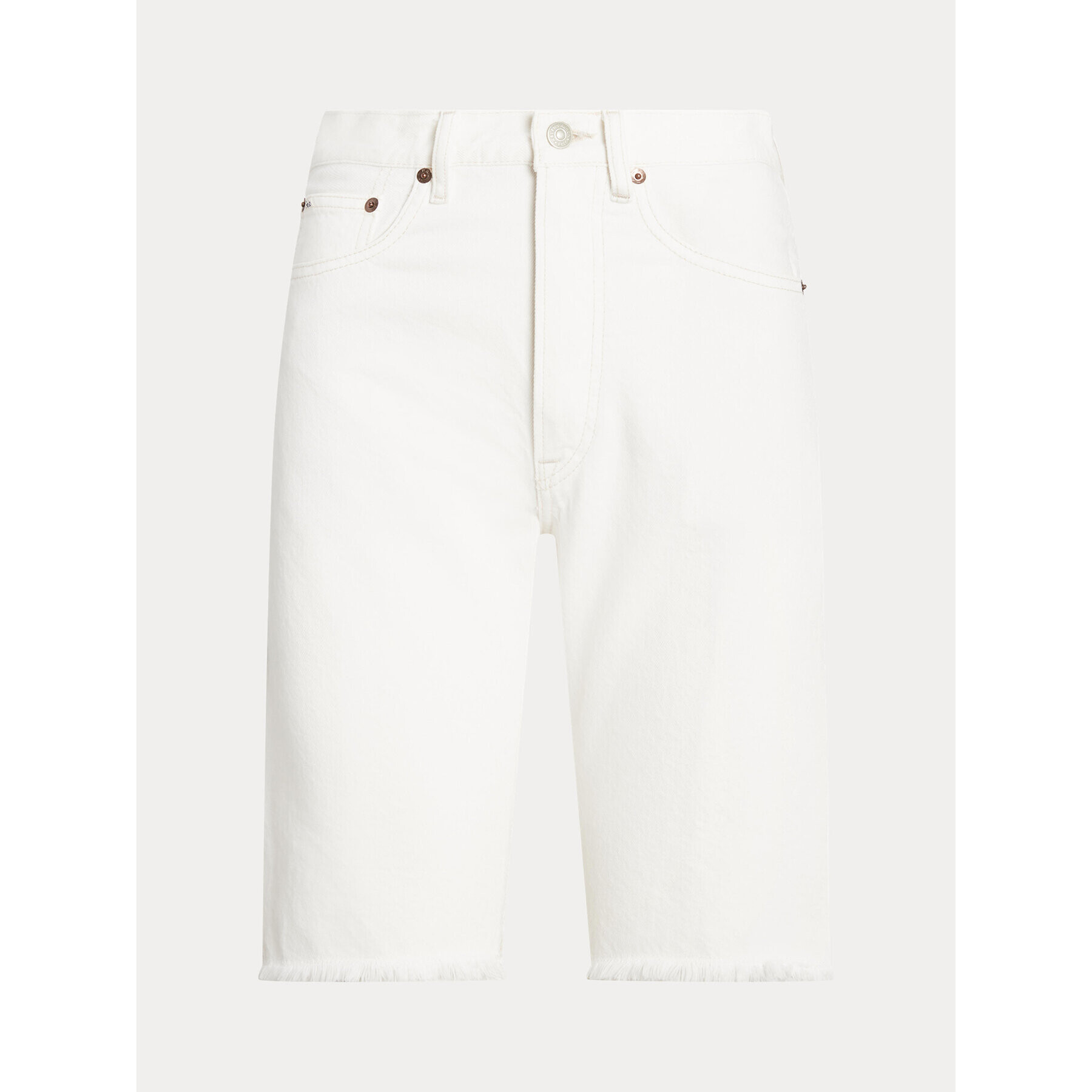 Polo Ralph Lauren Pantaloni scurți de blugi 211903408001 Alb Regular Fit - Pled.ro