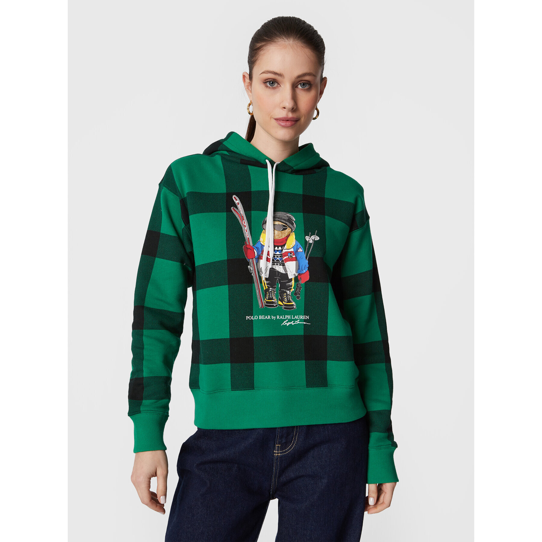 Polo Ralph Lauren Bluză 211882282001 Verde Regular Fit - Pled.ro