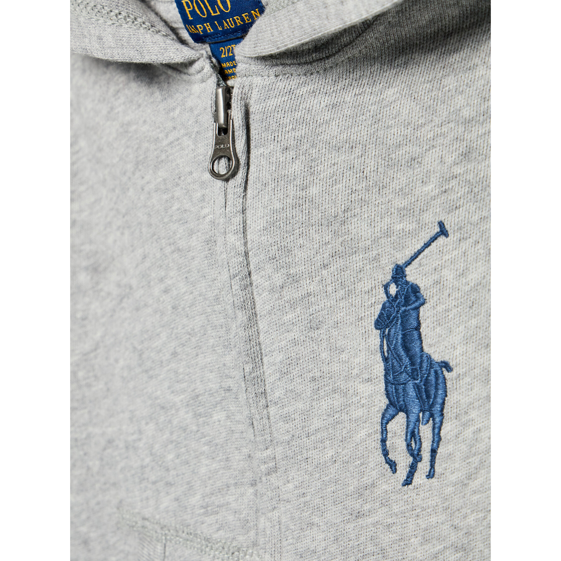 Polo Ralph Lauren Bluză 322861026007 Gri Regular Fit - Pled.ro