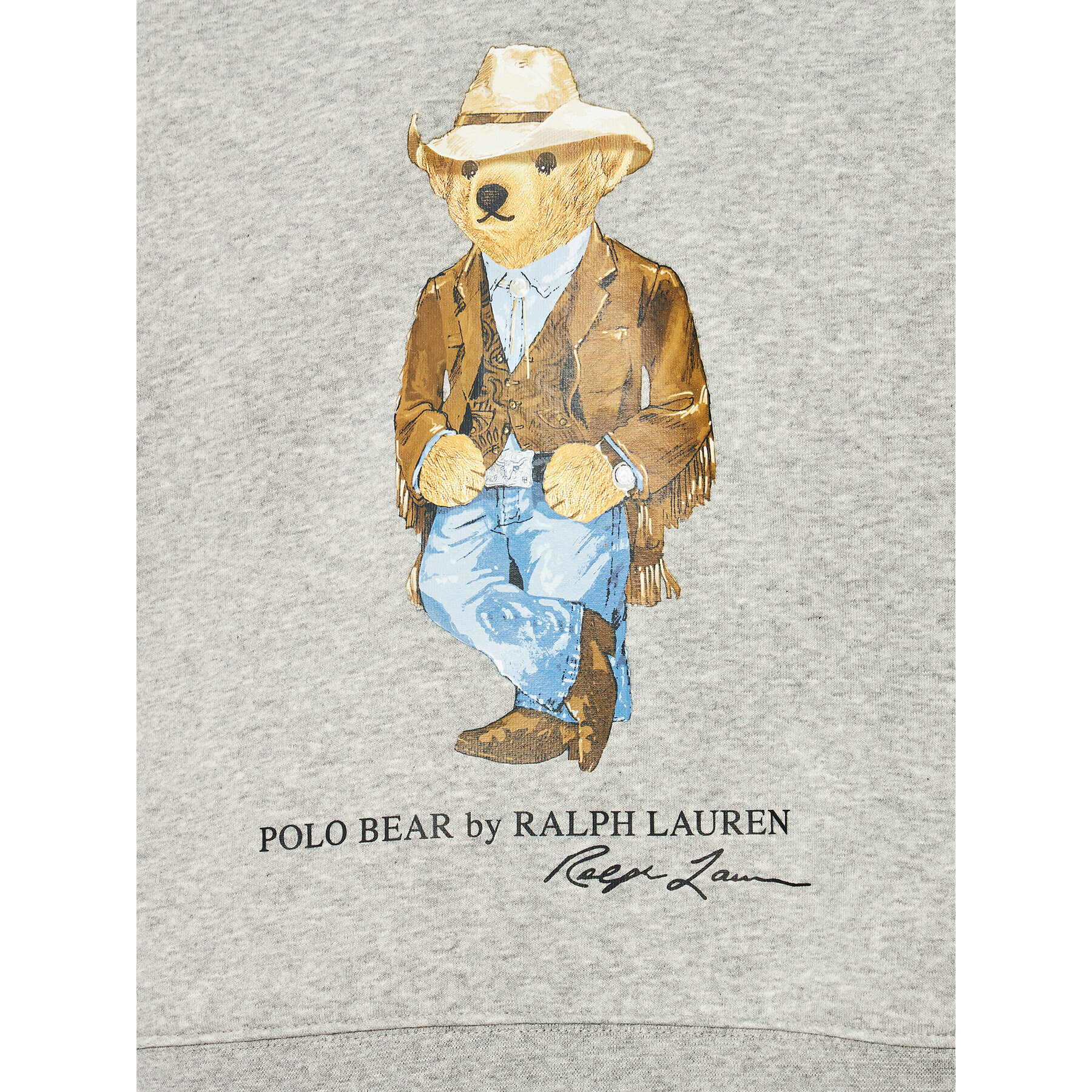 Polo Ralph Lauren Bluză 323858883001 Gri Regular Fit - Pled.ro