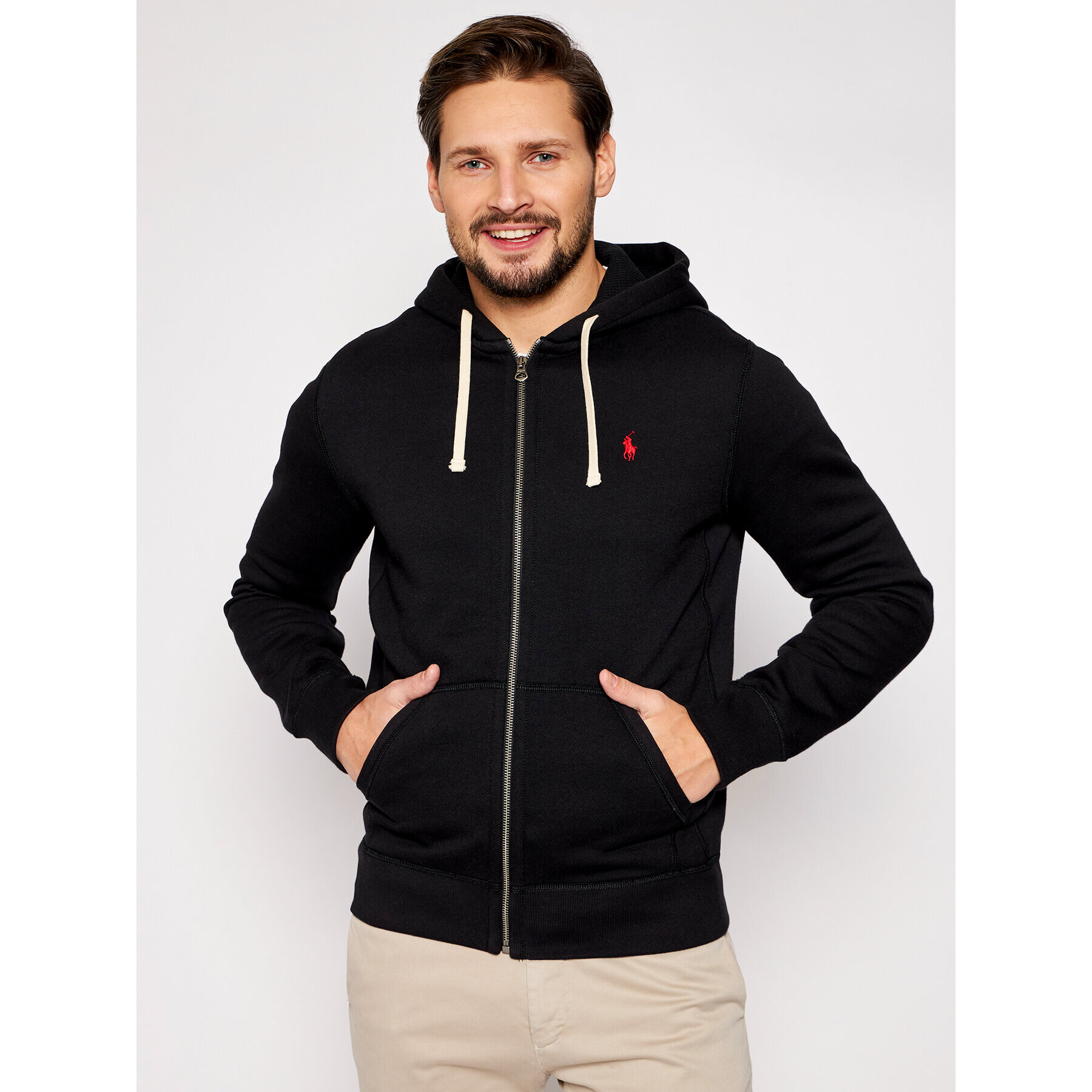 Polo Ralph Lauren Bluză 710548546003 Negru Regular Fit - Pled.ro