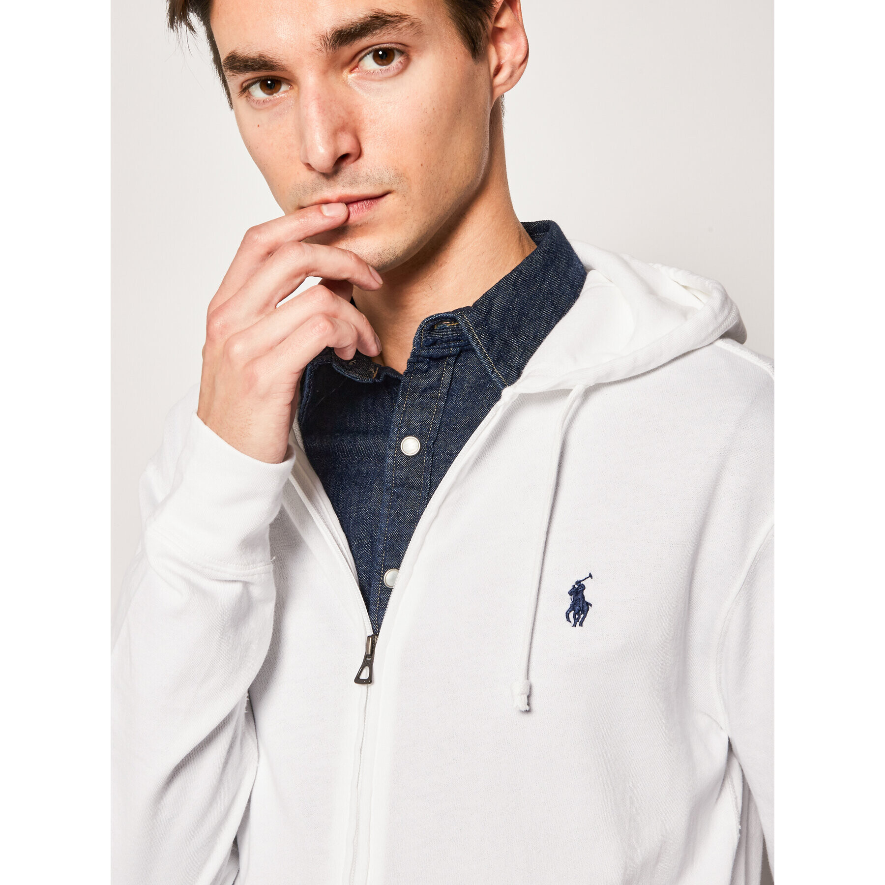 Polo Ralph Lauren Bluză 710706348 Alb Regular Fit - Pled.ro