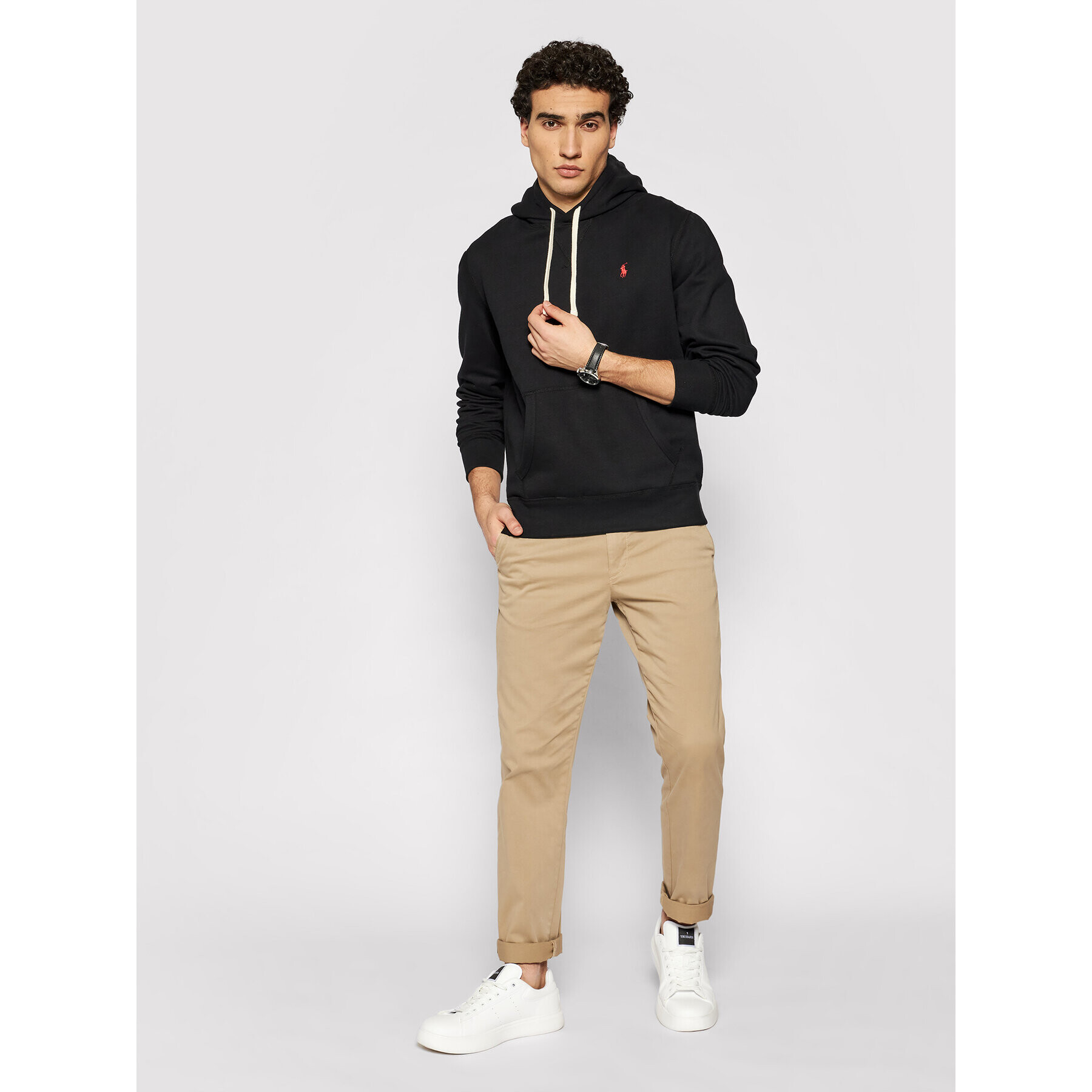 Polo Ralph Lauren Bluză 710766778008 Negru Regular Fit - Pled.ro