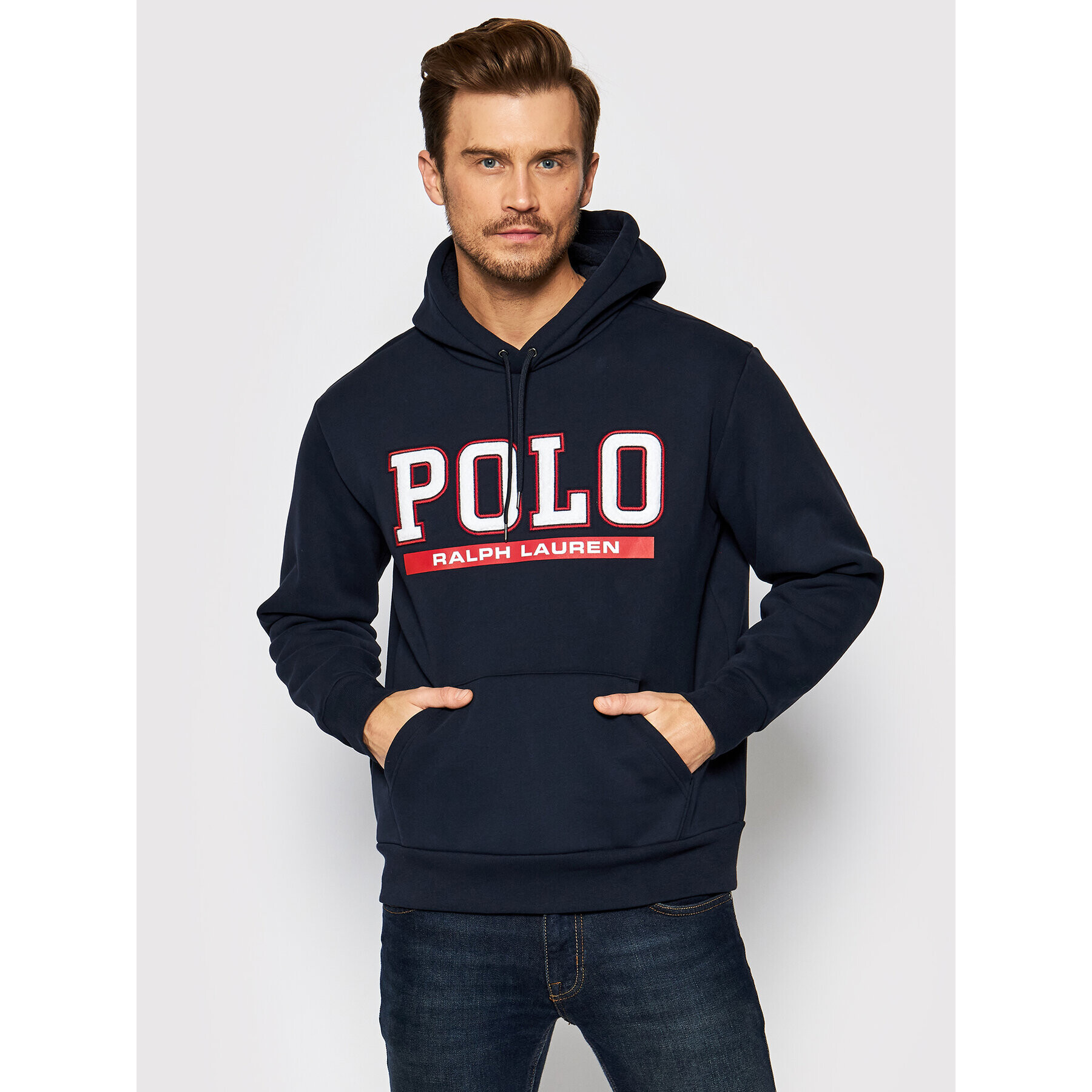 Polo Ralph Lauren Bluză 710852512001 Bleumarin Regular Fit - Pled.ro