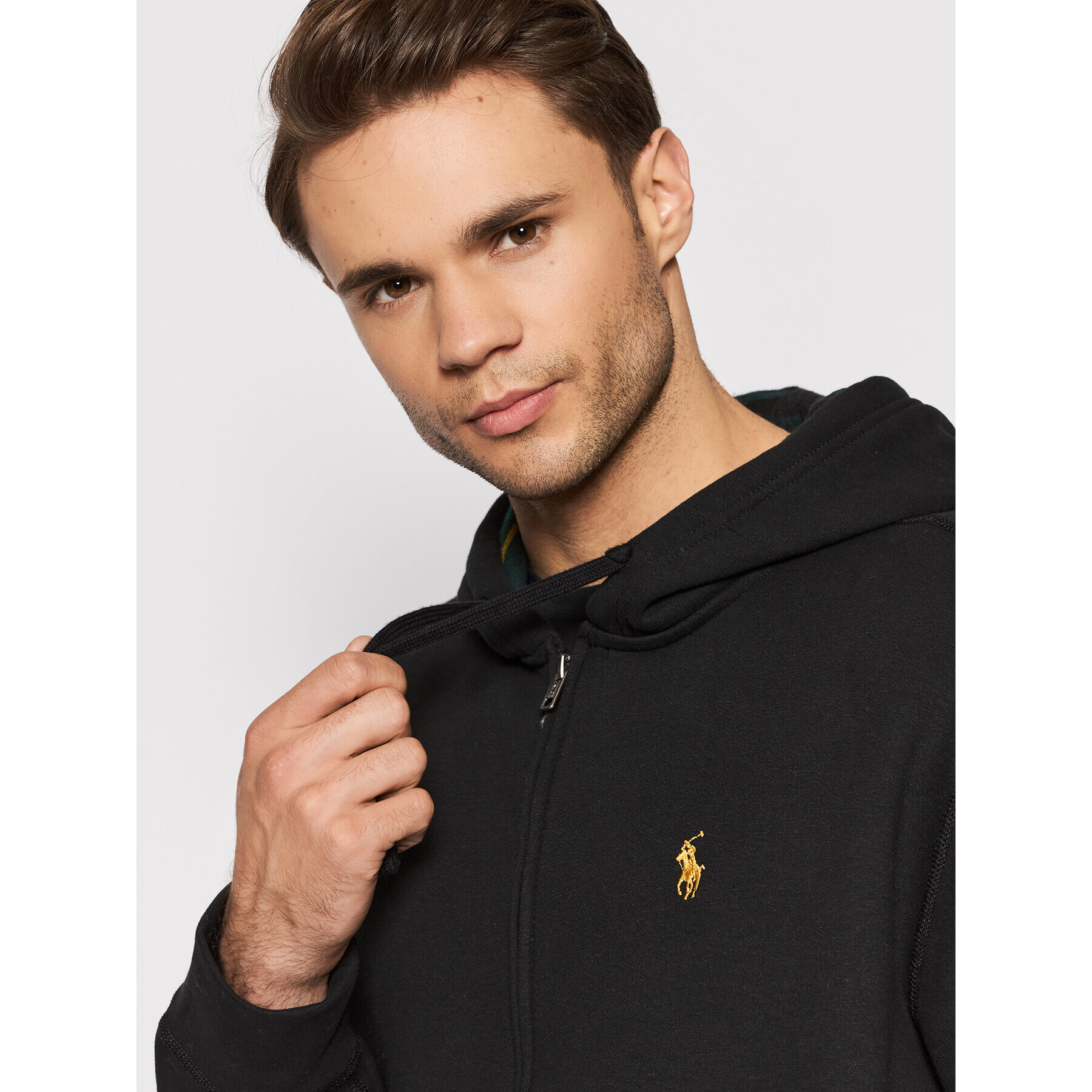 Polo Ralph Lauren Bluză 710853207001 Negru Regular Fit - Pled.ro