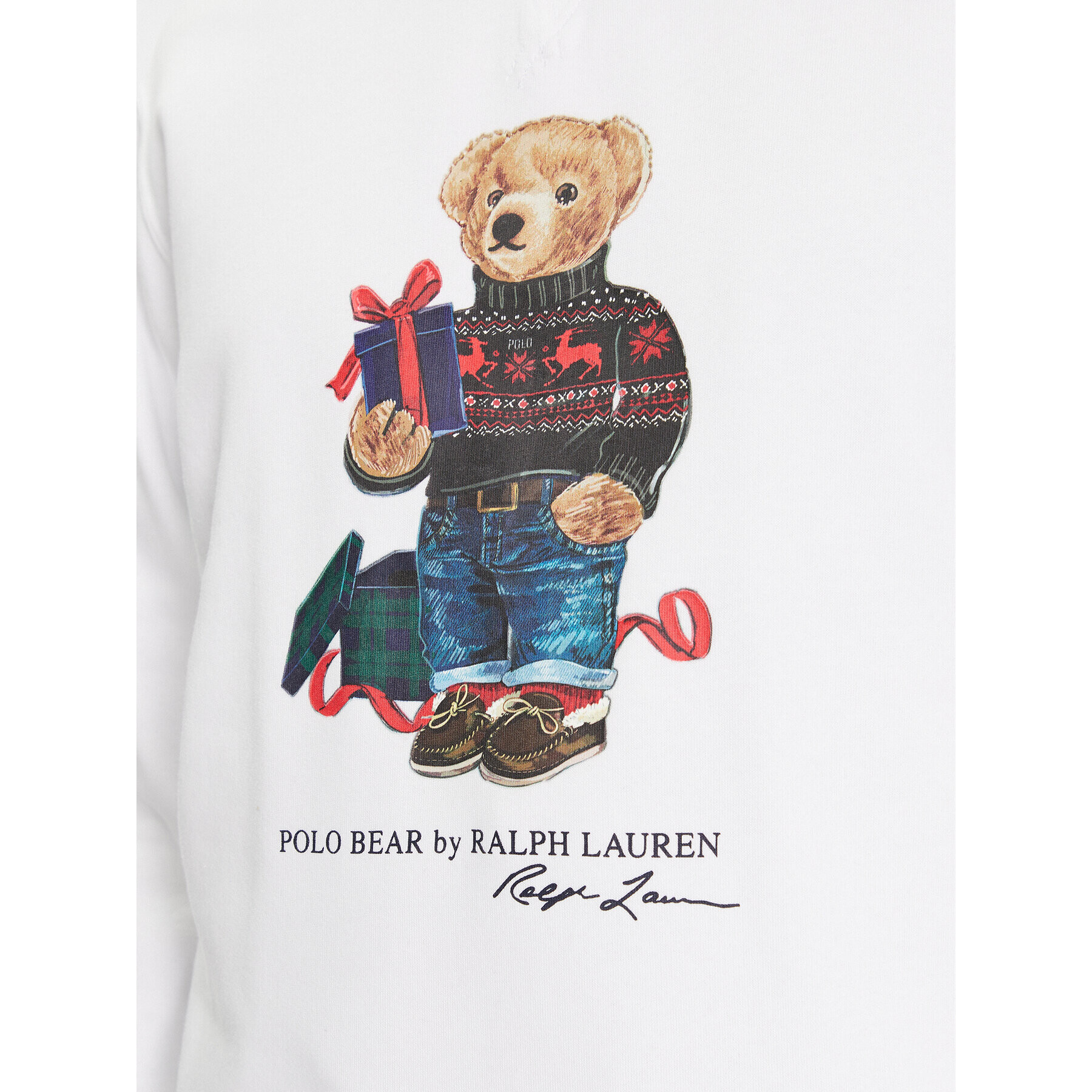 Polo Ralph Lauren Bluză 710853308028 Alb Regular Fit - Pled.ro