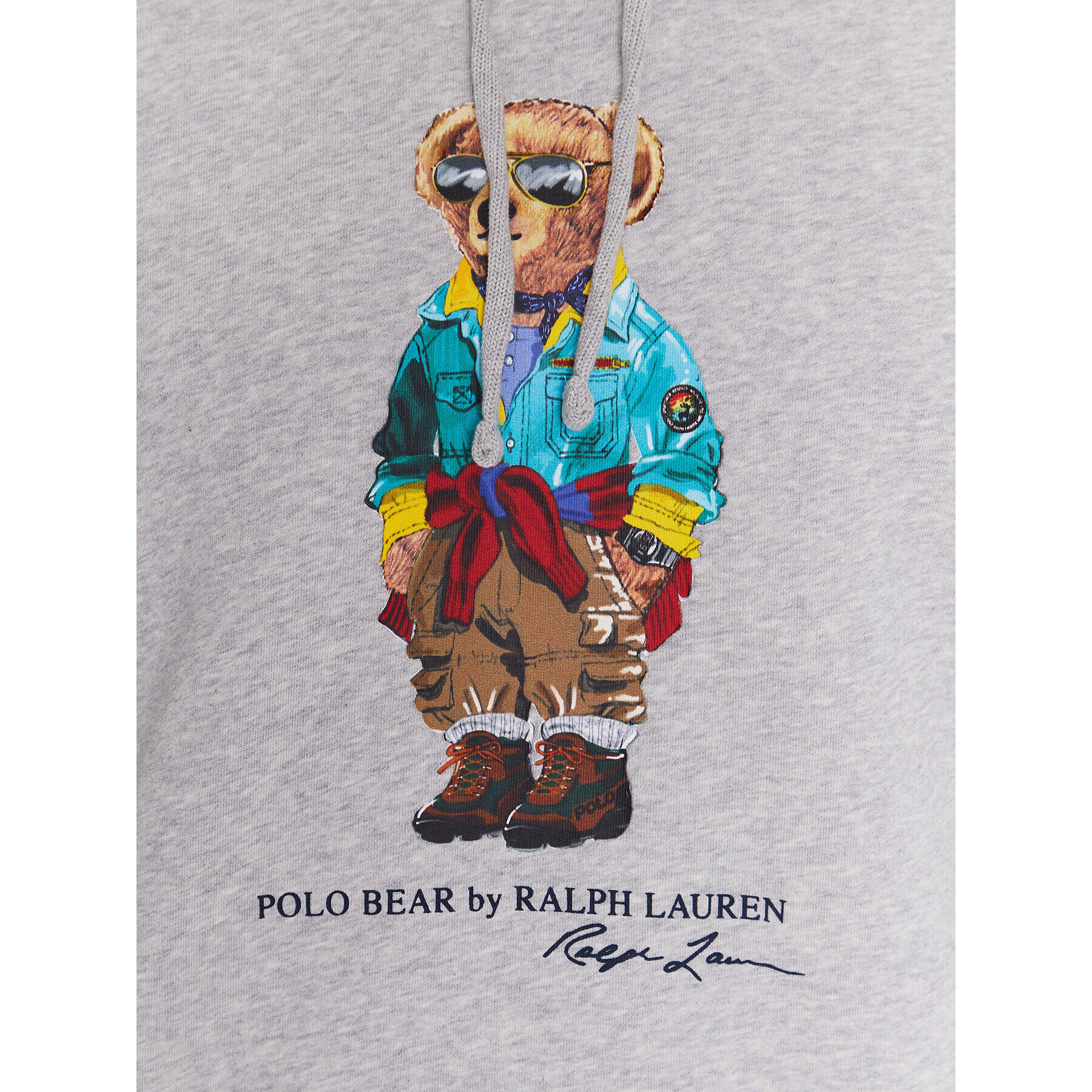 Polo Ralph Lauren Bluză 710853309021 Gri Regular Fit - Pled.ro