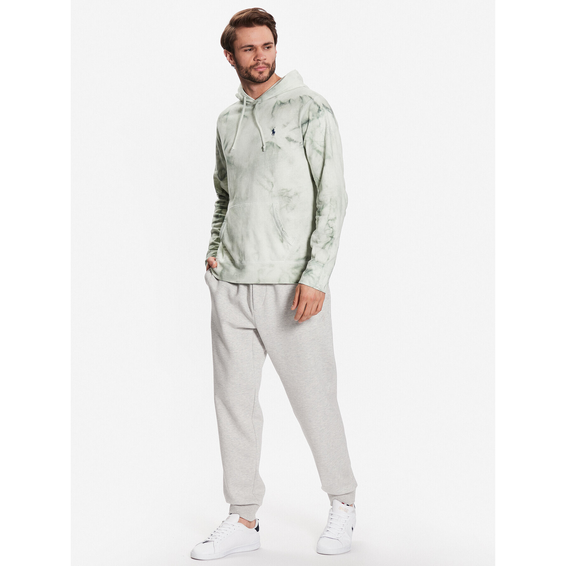 Polo Ralph Lauren Bluză 710860393002 Verde Regular Fit - Pled.ro