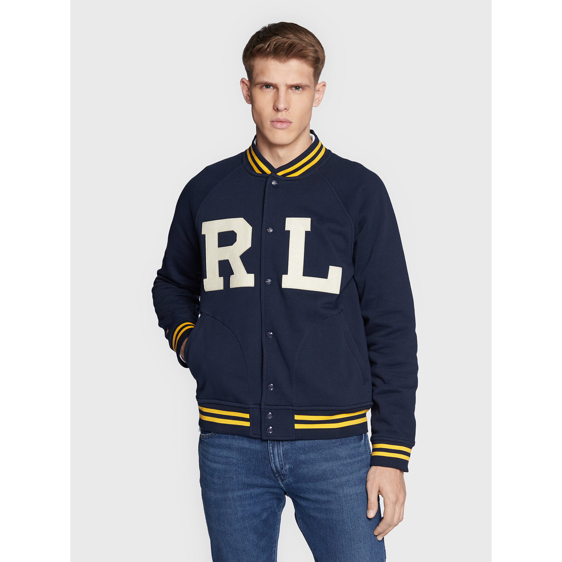 Polo Ralph Lauren Bluză 710878501001 Bleumarin Regular Fit - Pled.ro