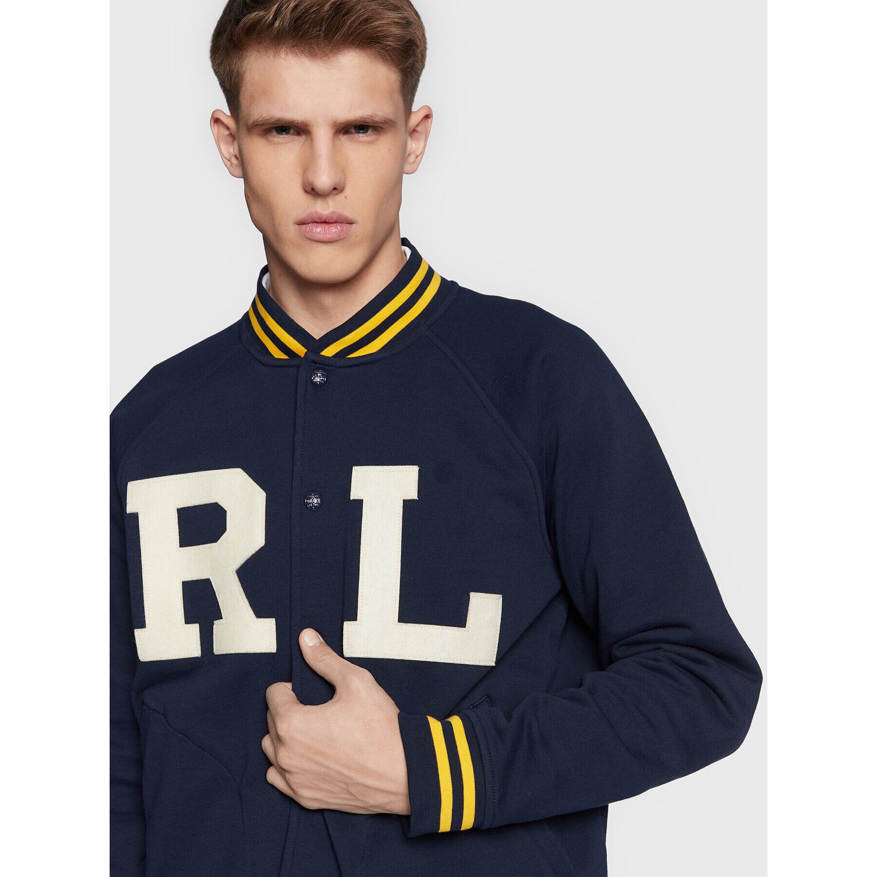 Polo Ralph Lauren Bluză 710878501001 Bleumarin Regular Fit - Pled.ro