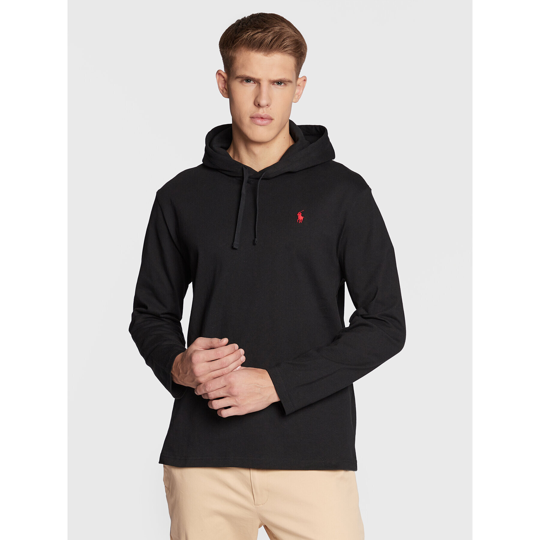 Polo Ralph Lauren Bluză 710878516 Negru Regular Fit - Pled.ro