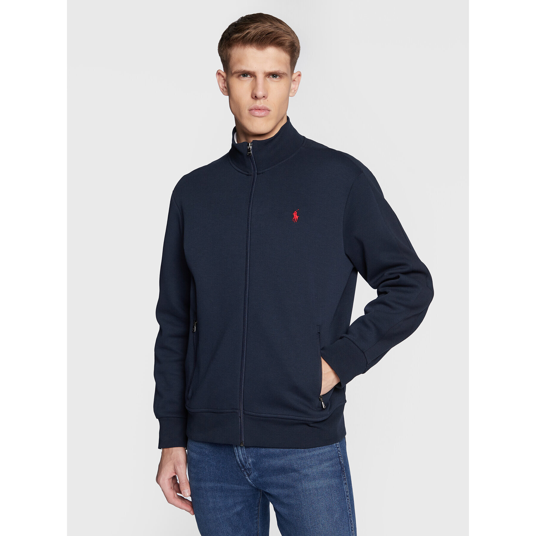 Polo Ralph Lauren Bluză 710881509002 Bleumarin Regular Fit - Pled.ro