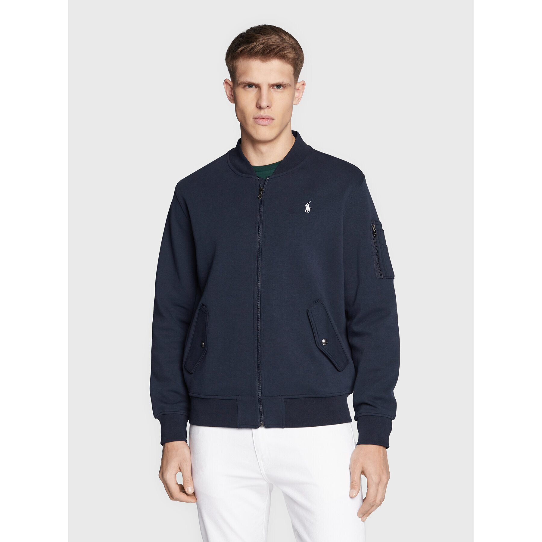 Polo Ralph Lauren Bluză 710881521003 Bleumarin Regular Fit - Pled.ro