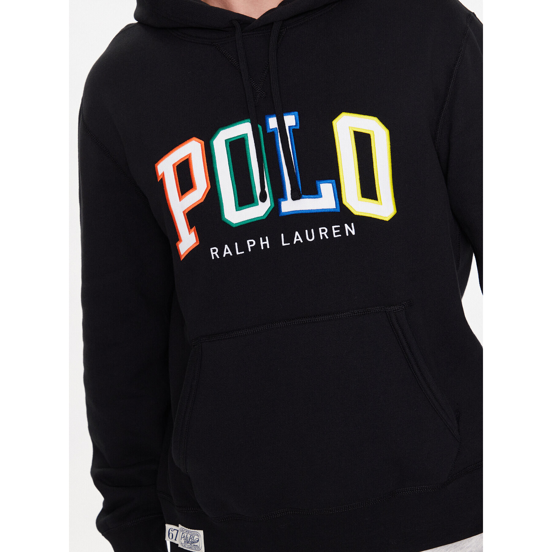 Polo Ralph Lauren Bluză 710890190001 Negru Regular Fit - Pled.ro