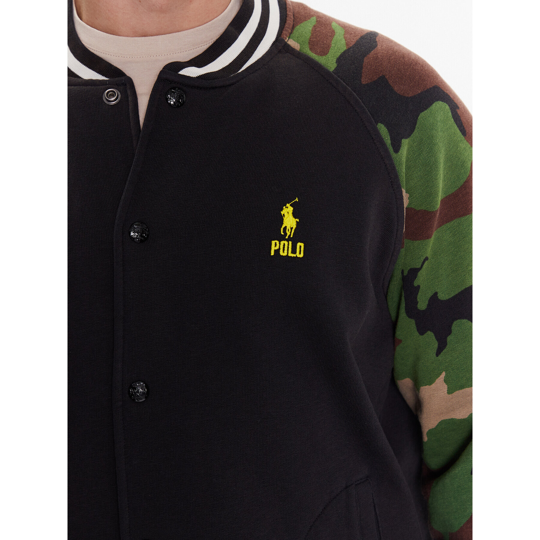 Polo Ralph Lauren Bluză 710890934001 Negru Regular Fit - Pled.ro