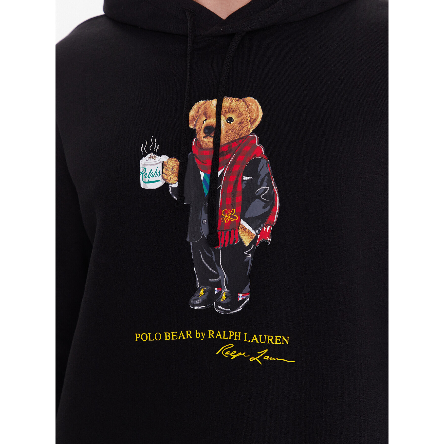 Polo Ralph Lauren Bluză 710892463002 Negru Regular Fit - Pled.ro