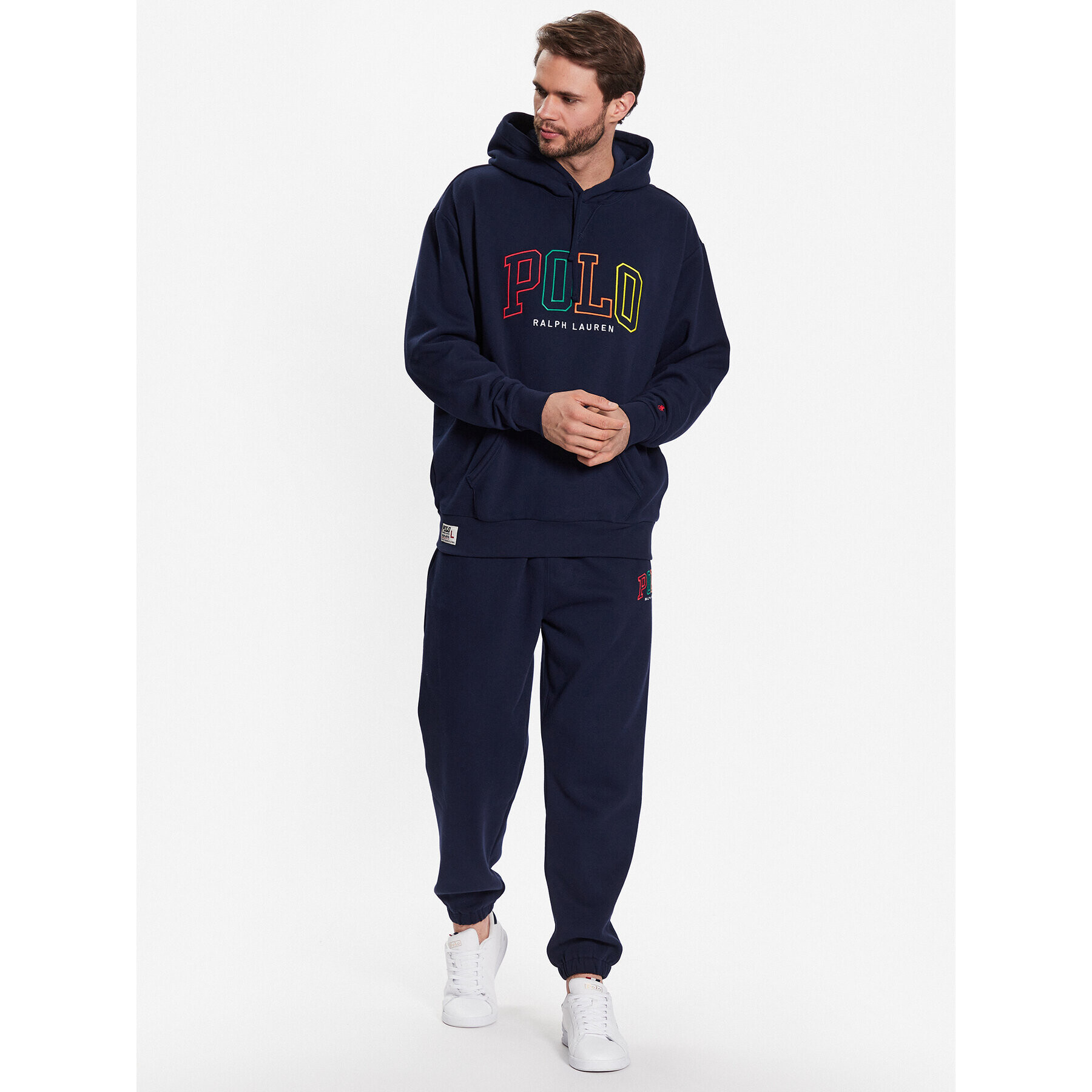 Polo Ralph Lauren Bluză 710899182001 Bleumarin Relaxed Fit - Pled.ro