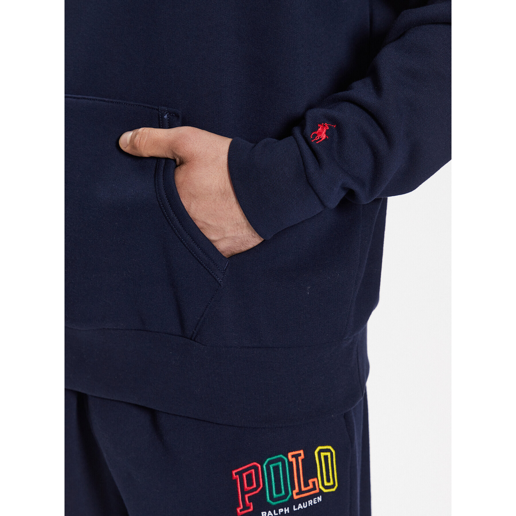 Polo Ralph Lauren Bluză 710899182001 Bleumarin Relaxed Fit - Pled.ro