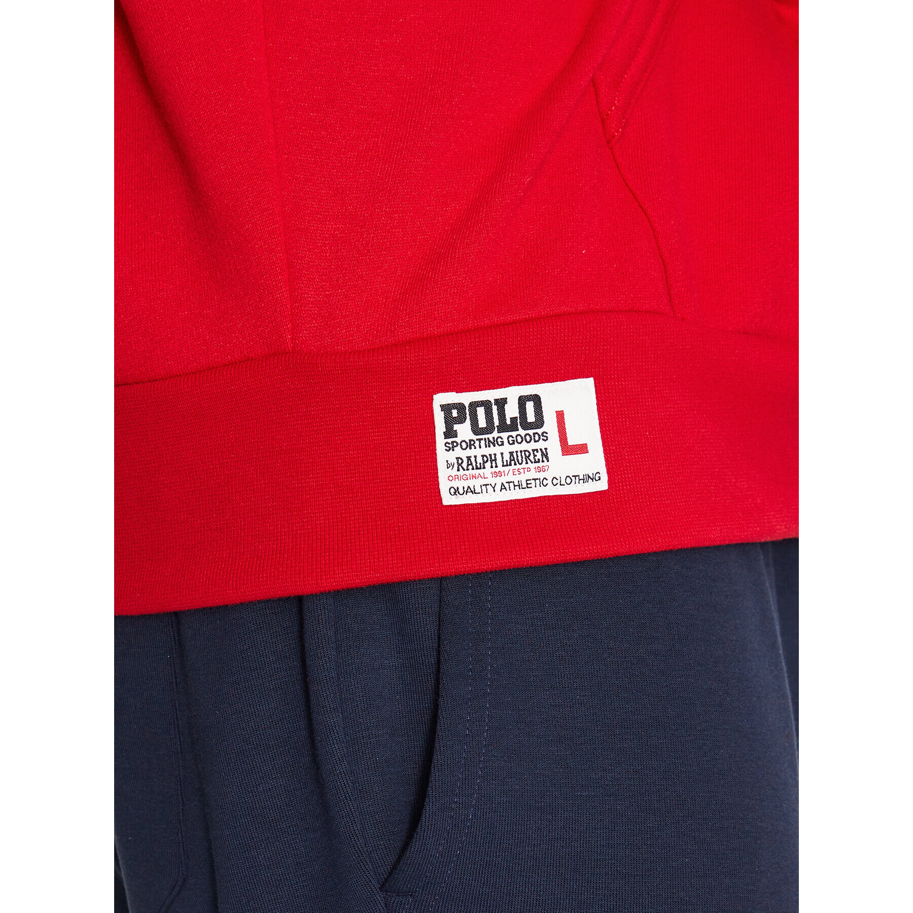 Polo Ralph Lauren Bluză 710899182002 Roșu Relaxed Fit - Pled.ro