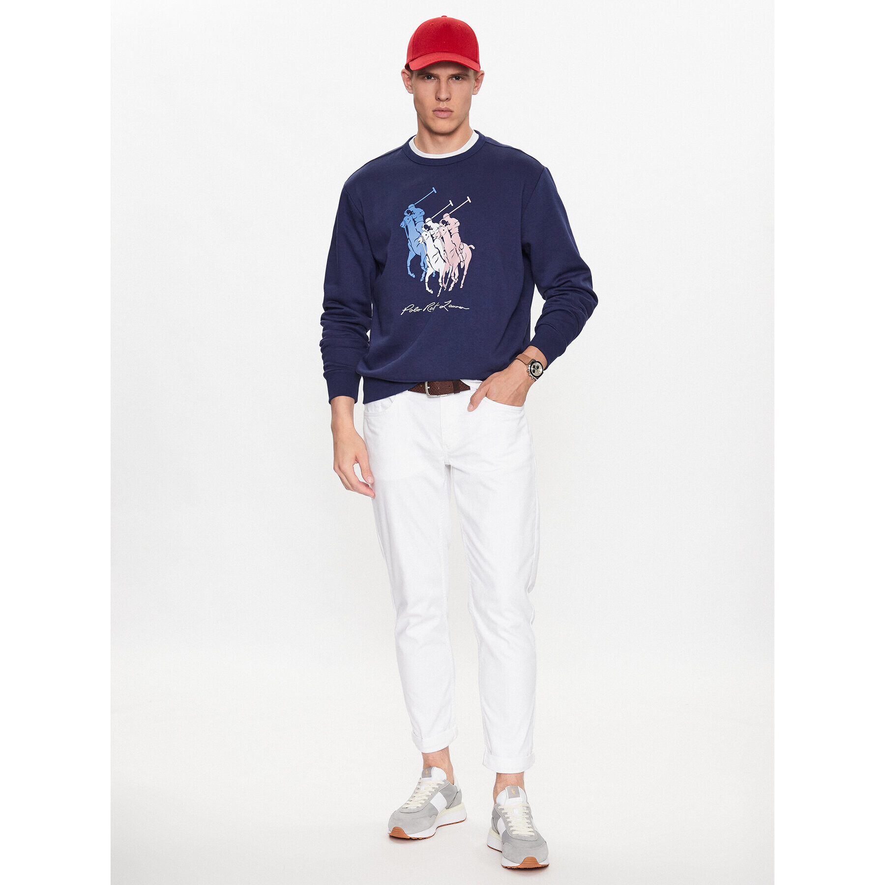 Polo Ralph Lauren Bluză 710909590001 Bleumarin Regular Fit - Pled.ro