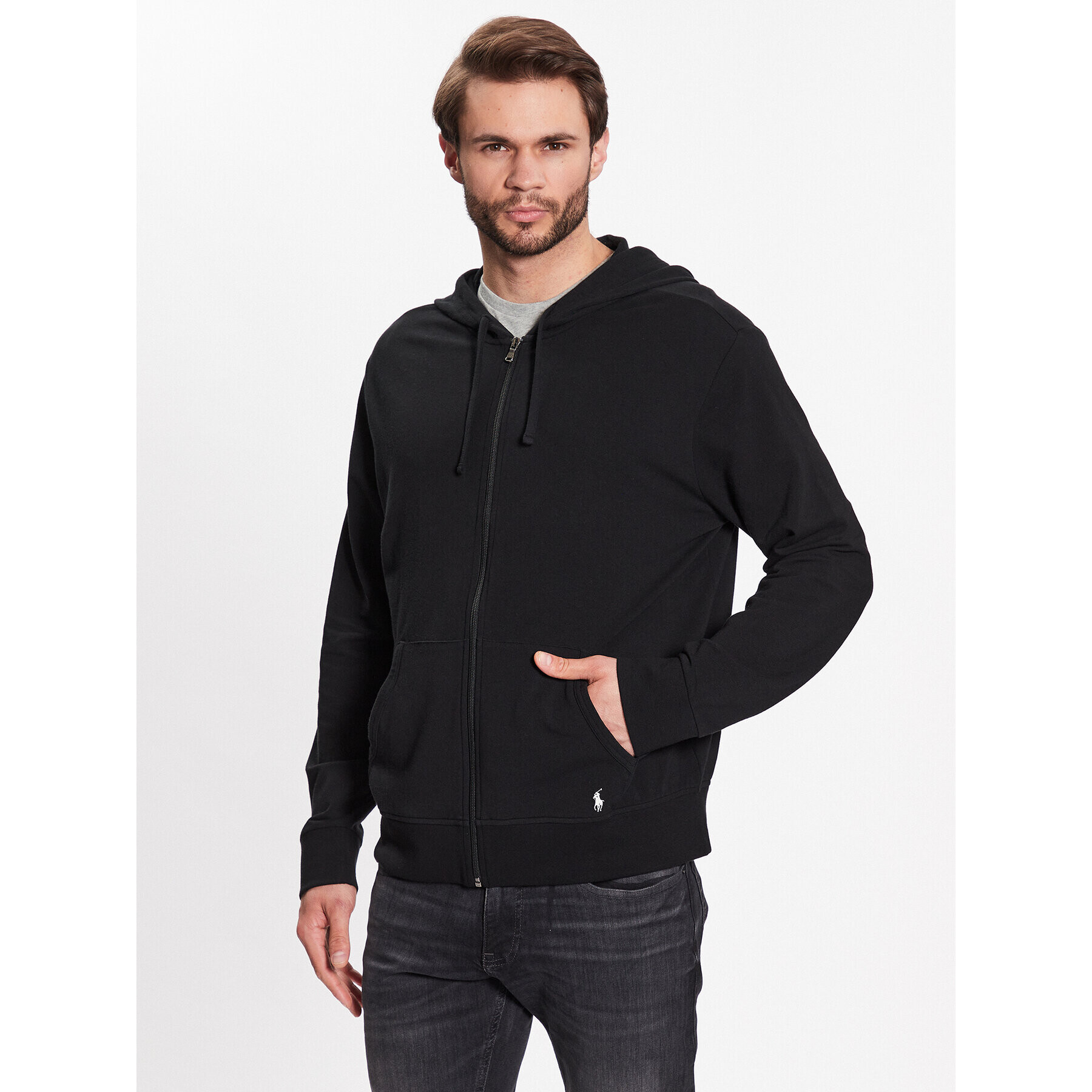 Polo Ralph Lauren Bluză 714899623003 Negru Regular Fit - Pled.ro