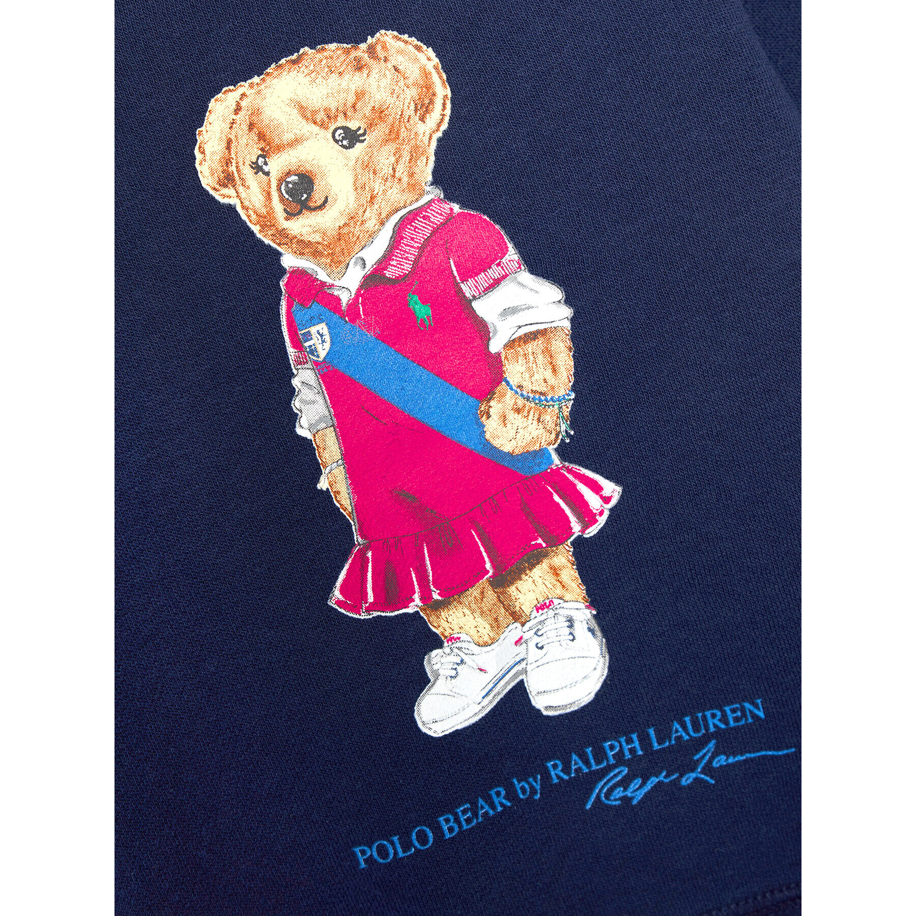 Polo Ralph Lauren Bluză Bear Fleece 313837228001 Bleumarin Regular Fit - Pled.ro