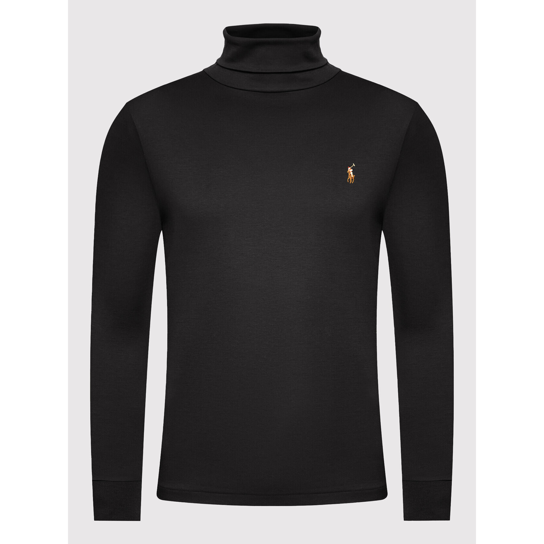 Polo Ralph Lauren Bluză cu gât 710760126001 Negru Regular Fit - Pled.ro