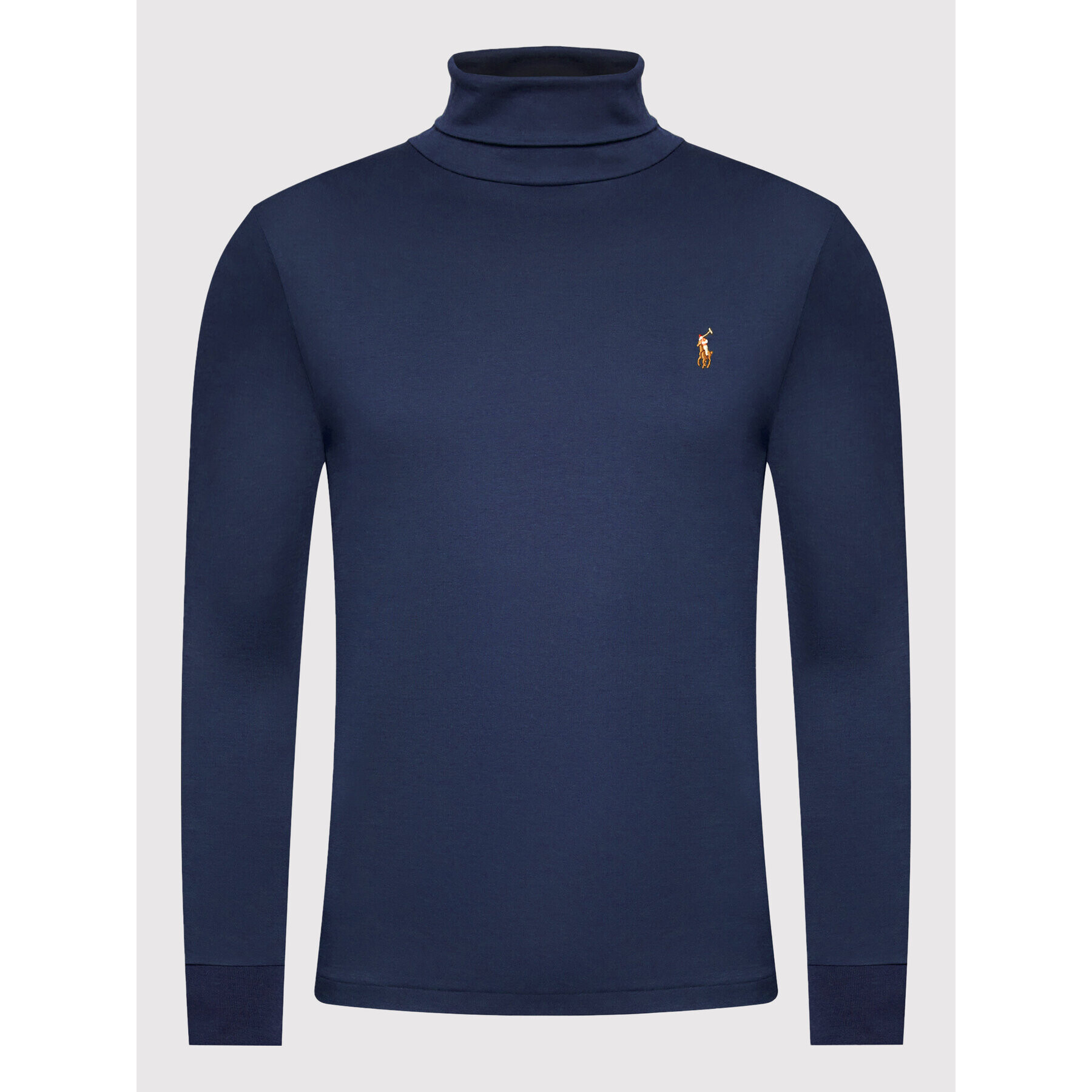 Polo Ralph Lauren Bluză cu gât 710760126003 Bleumarin Regular Fit - Pled.ro