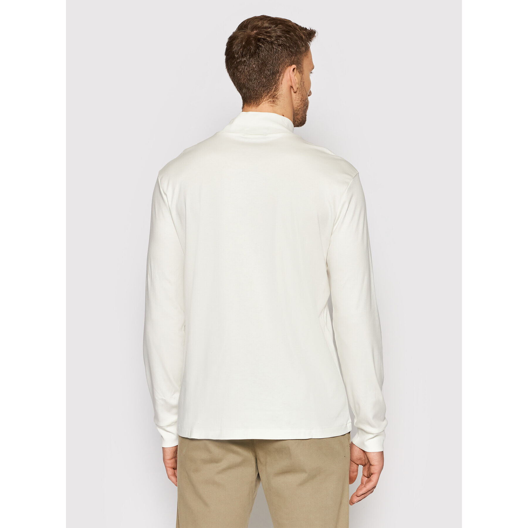 Polo Ralph Lauren Longsleeve 710849518003 Alb Regular Fit - Pled.ro