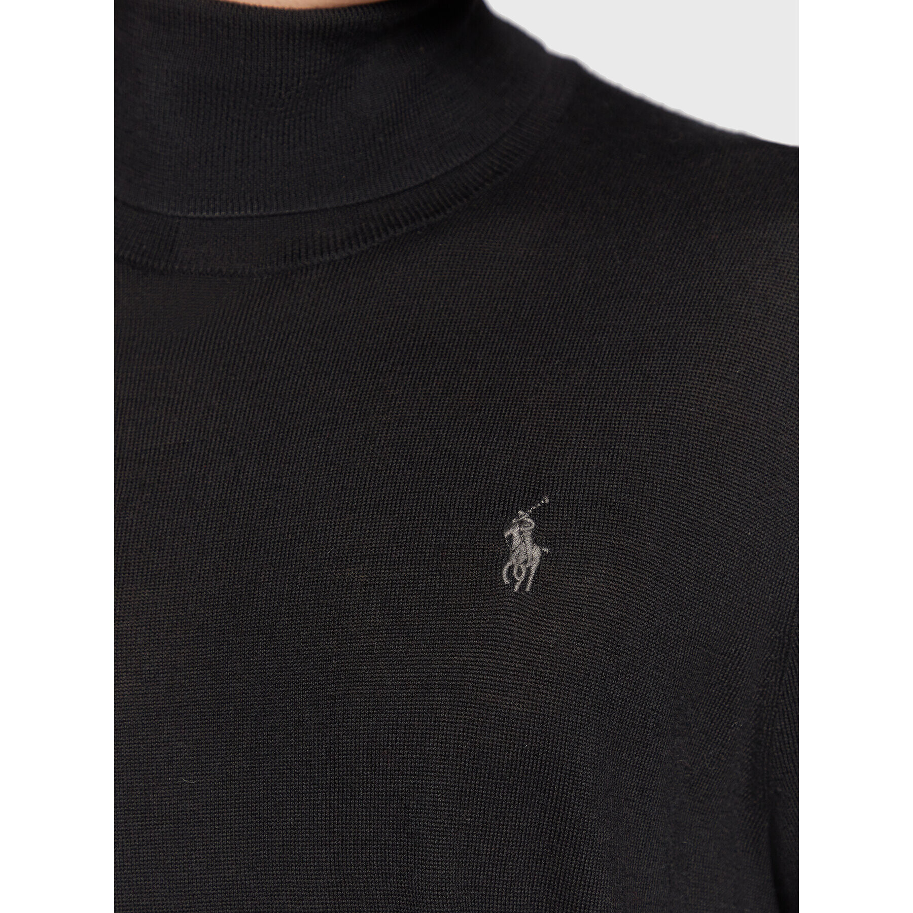 Polo Ralph Lauren Bluză cu gât 710876851001 Negru Regular Fit - Pled.ro