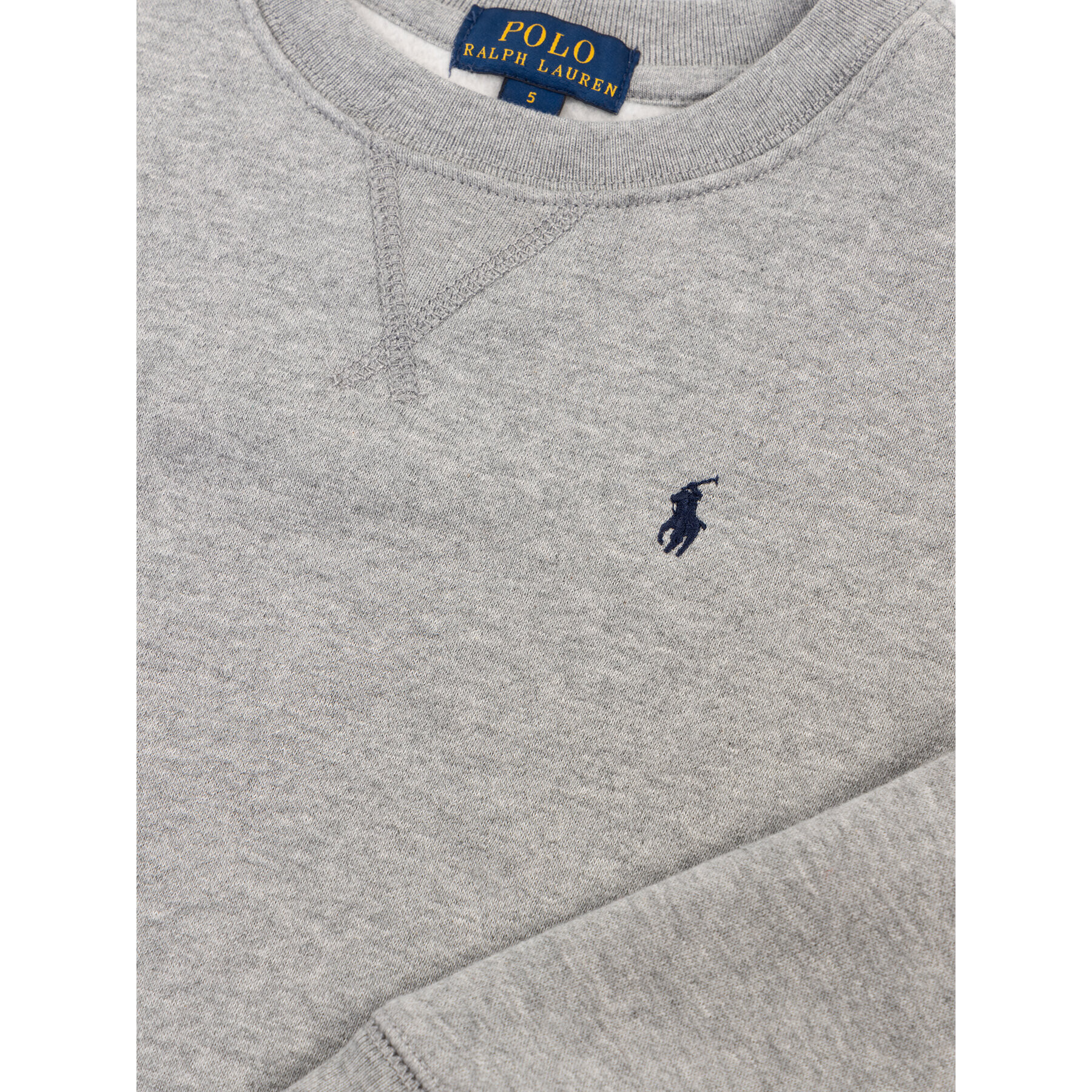 Polo Ralph Lauren Bluză Logo Embroidery 321772102 Gri Regular Fit - Pled.ro