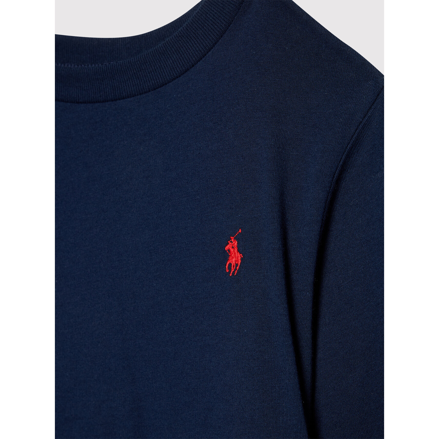 Polo Ralph Lauren Bluză Ls Cn 323843804002 Bleumarin Regular Fit - Pled.ro