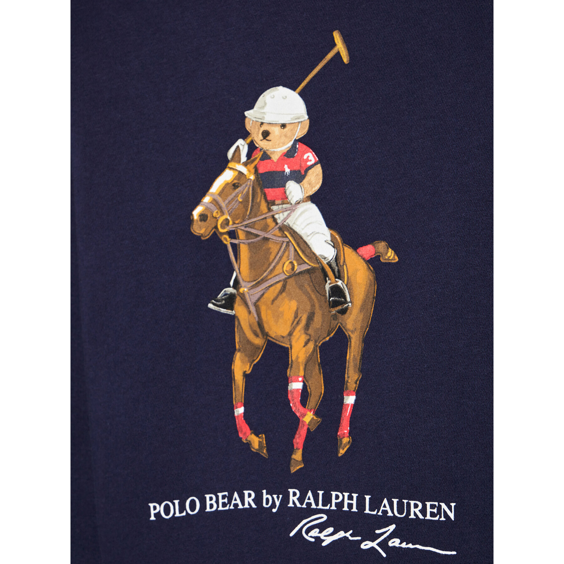 Polo Ralph Lauren Bluză Ls Po Hood 323853795003 Bleumarin Regular Fit - Pled.ro