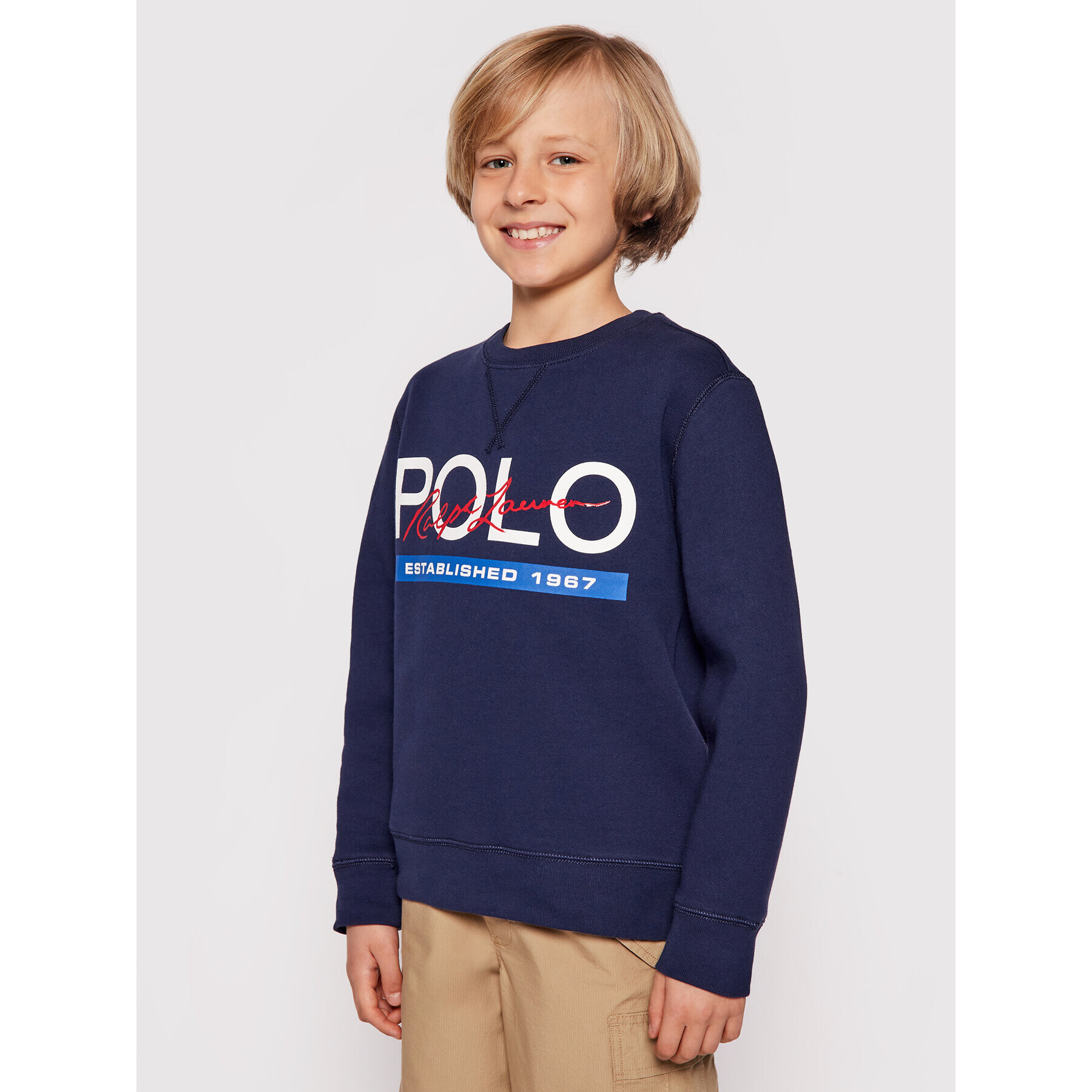 Polo Ralph Lauren Bluză Spring II 323800659 Bleumarin Regular Fit - Pled.ro